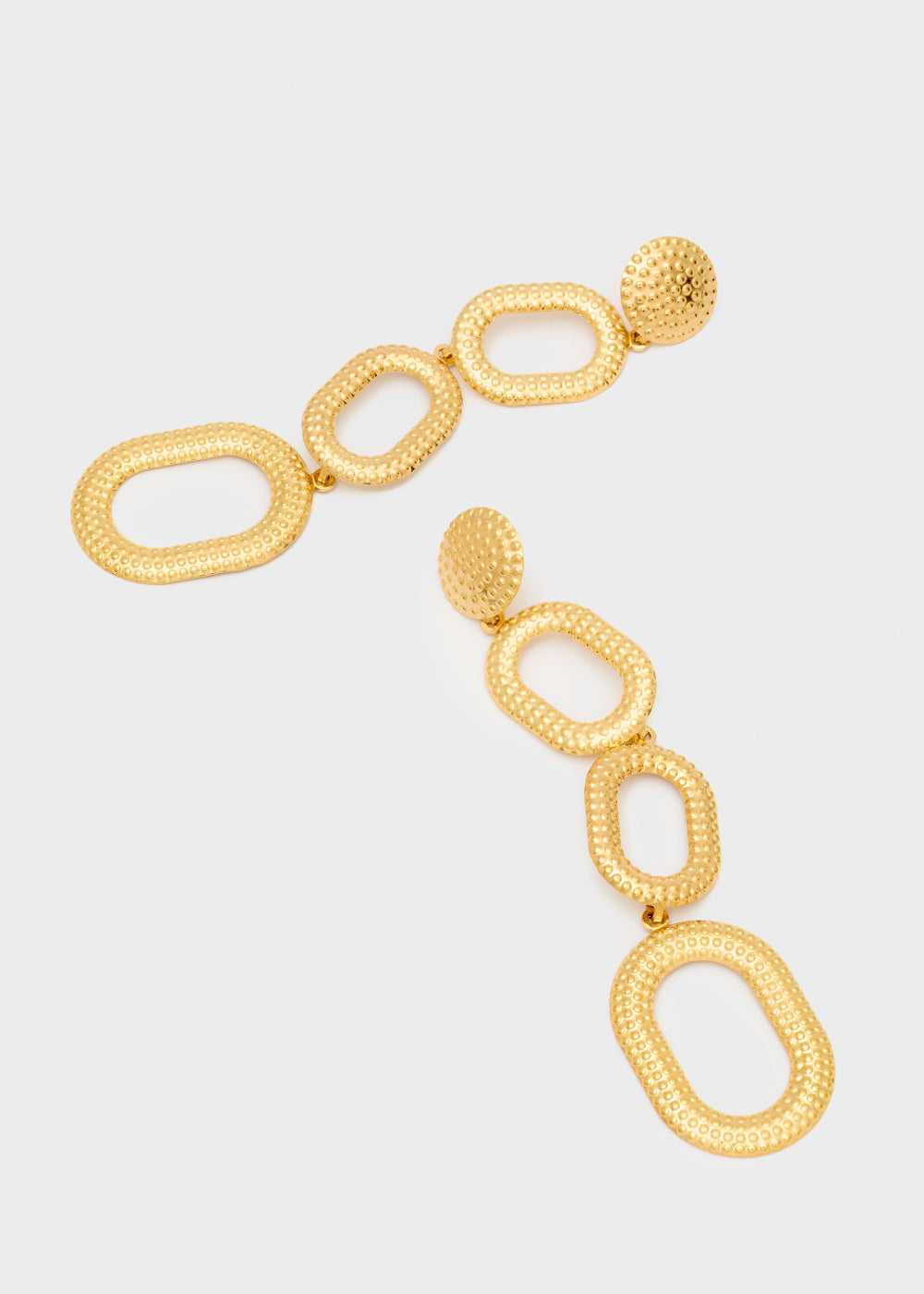 Orecchini lunghi ovali Nalì