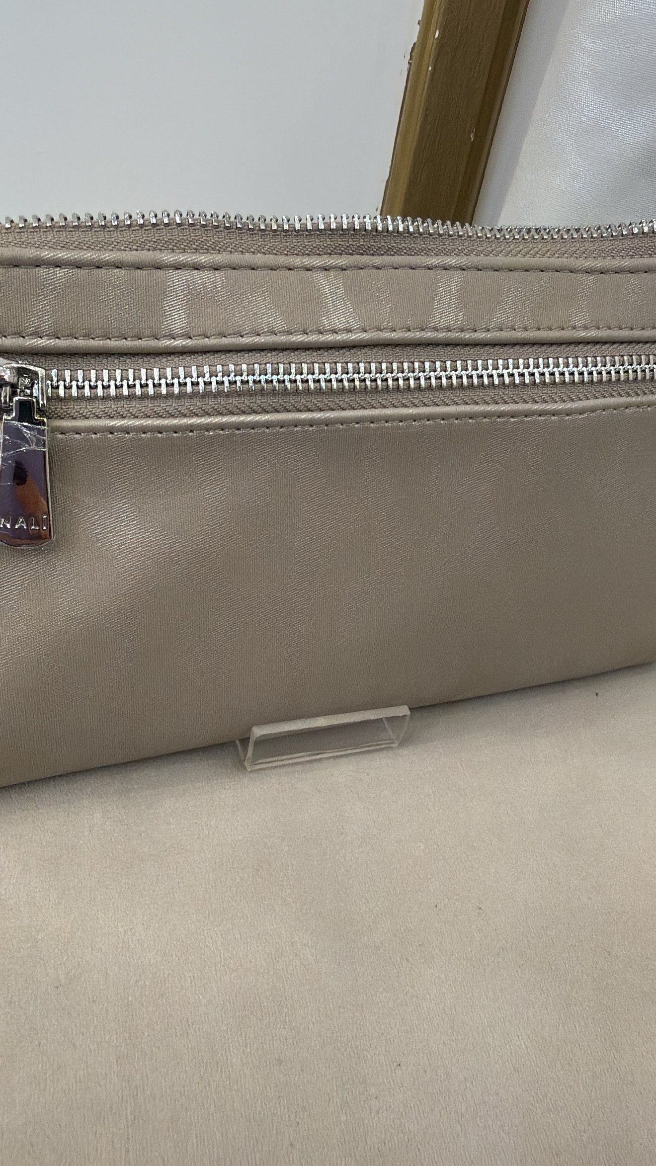 Portafoglio Perth beige/bianco Nali