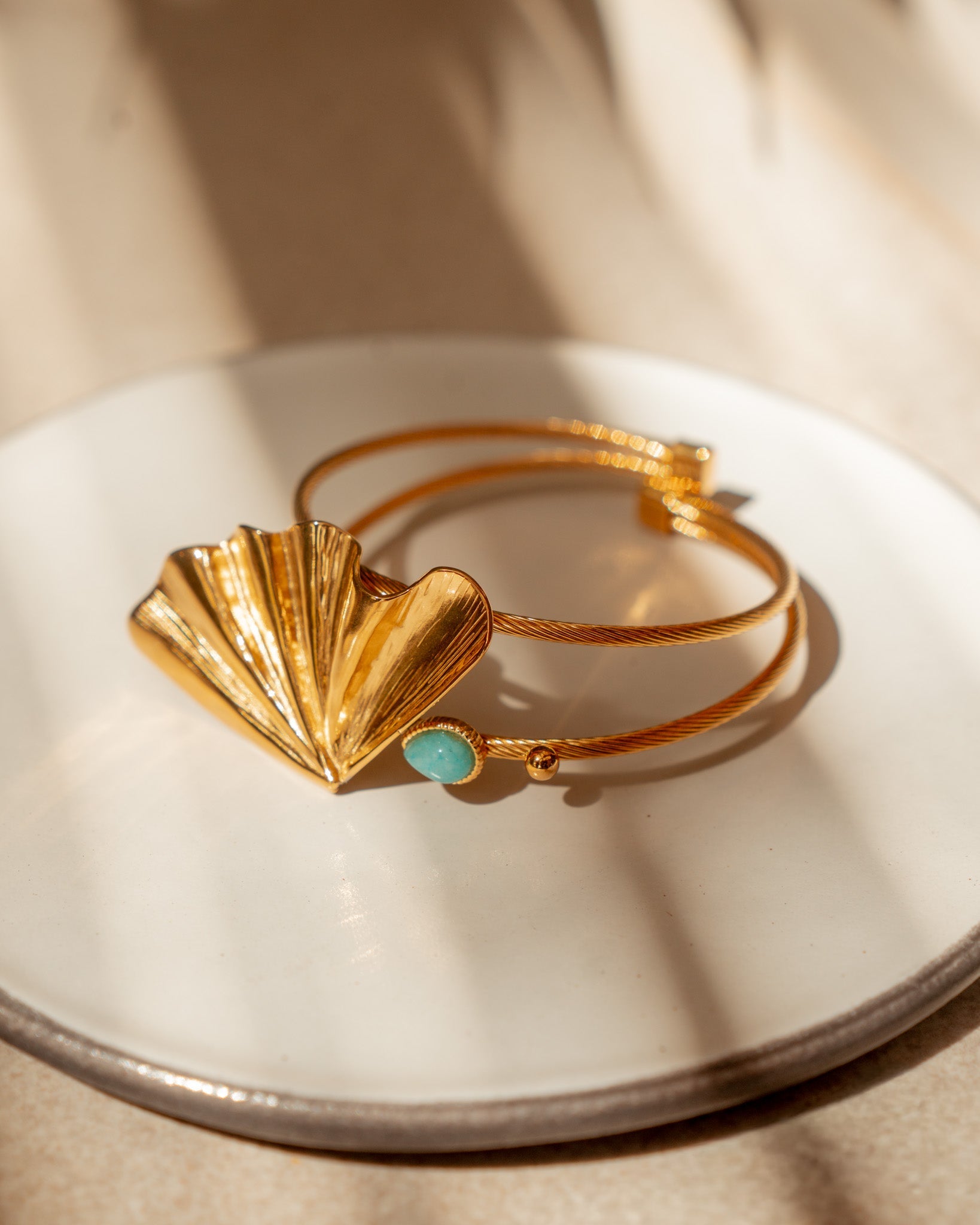 Bracciale Ventaglio con pietra Naturale di Nali