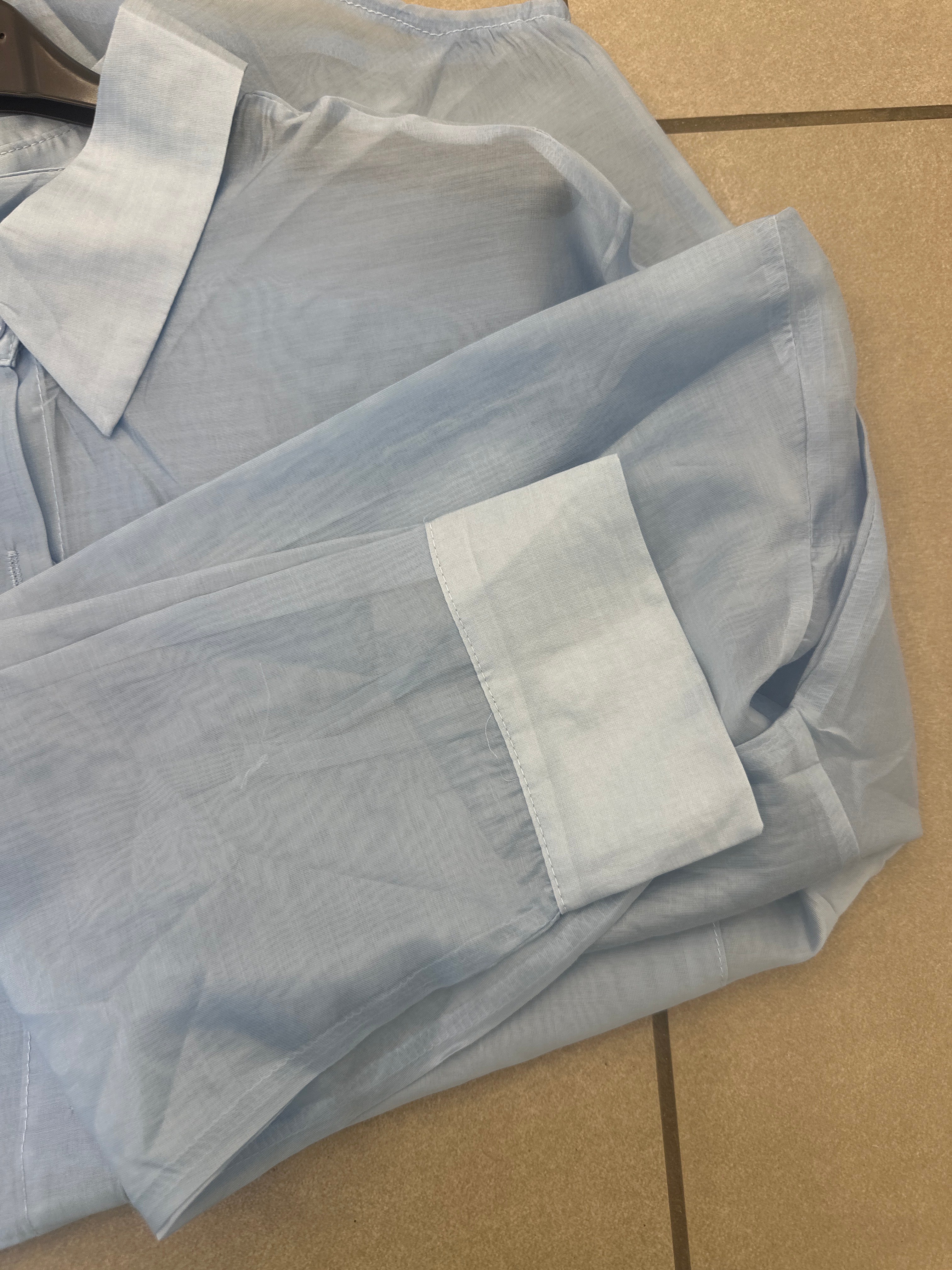 Camicia Velo Manica Lunga