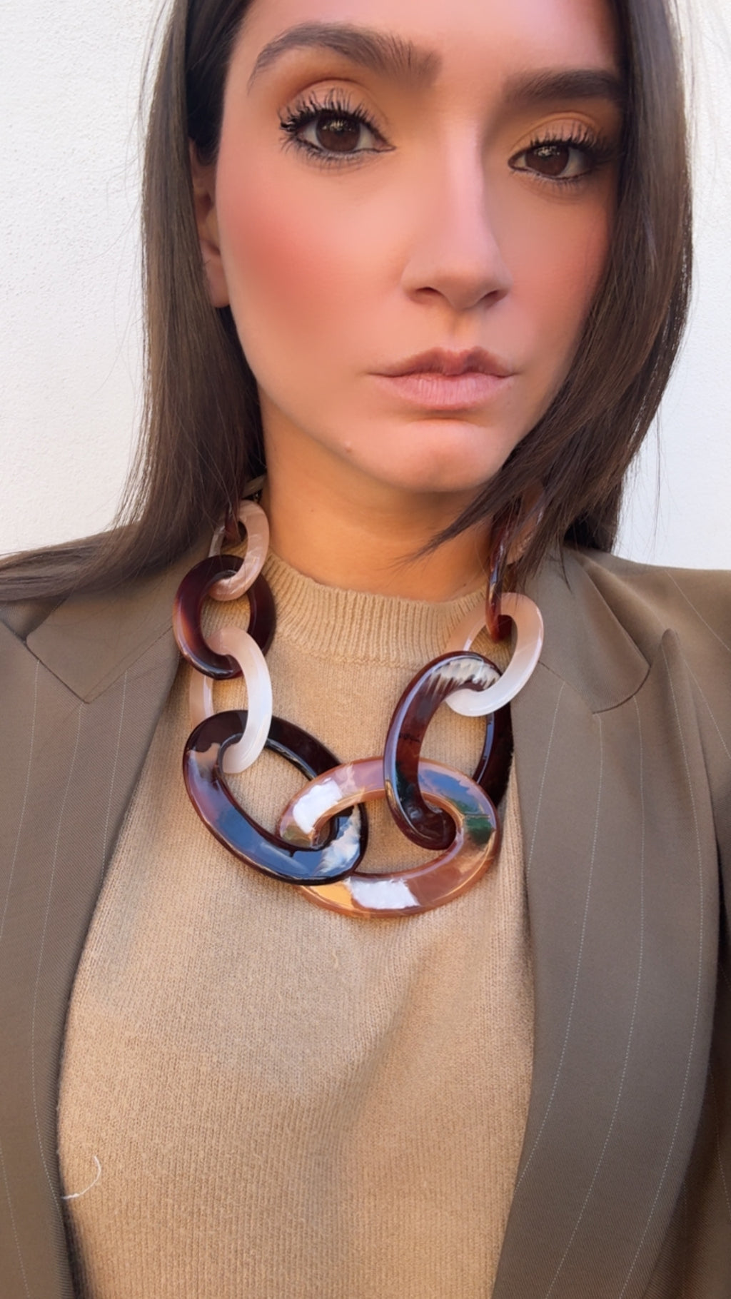 Collana girocollo Big Oval di Nali