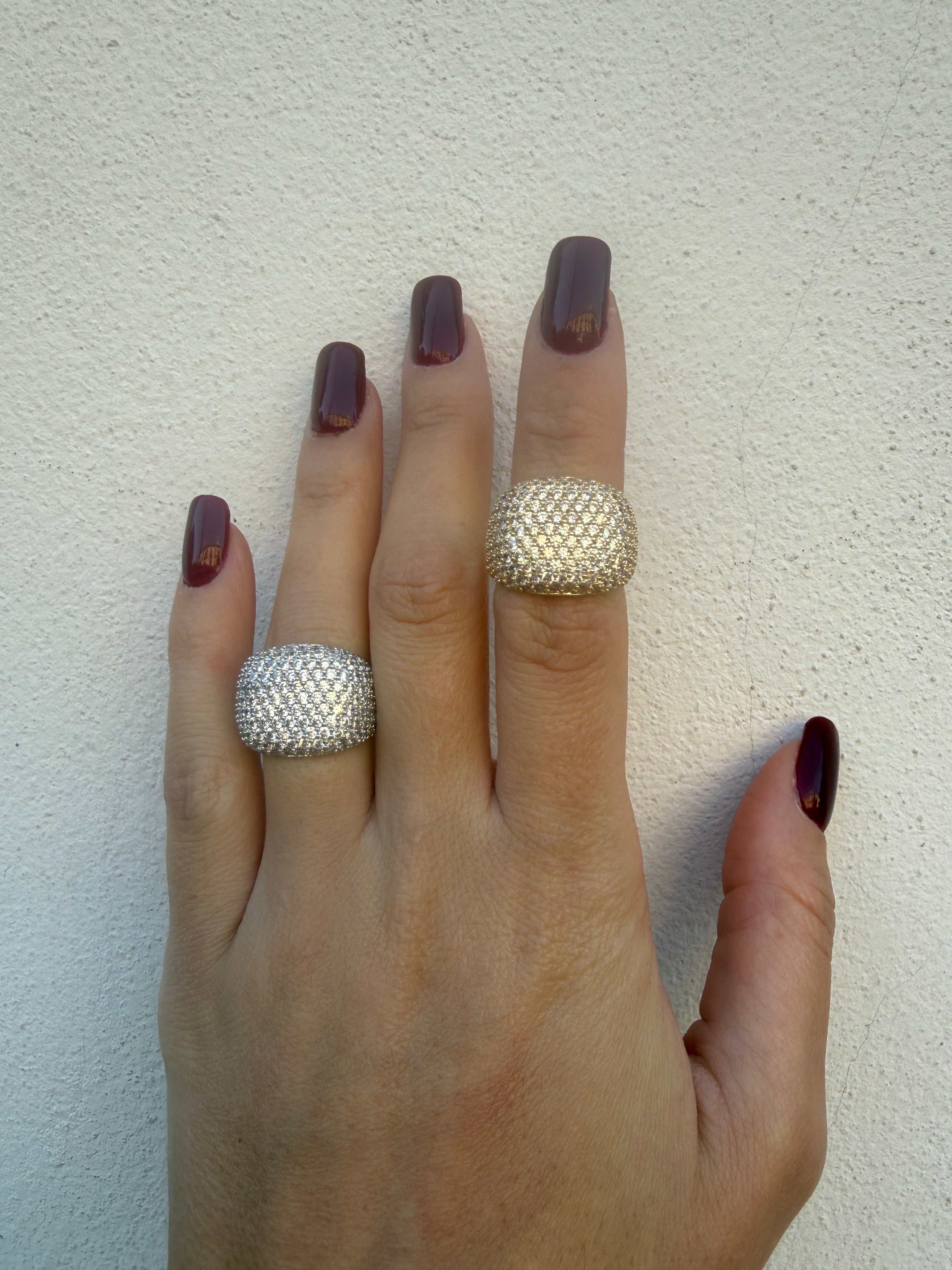 Anello Margherita strass