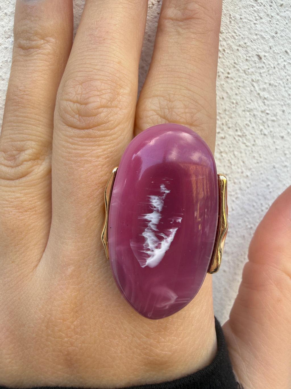 Anello in resina MYA