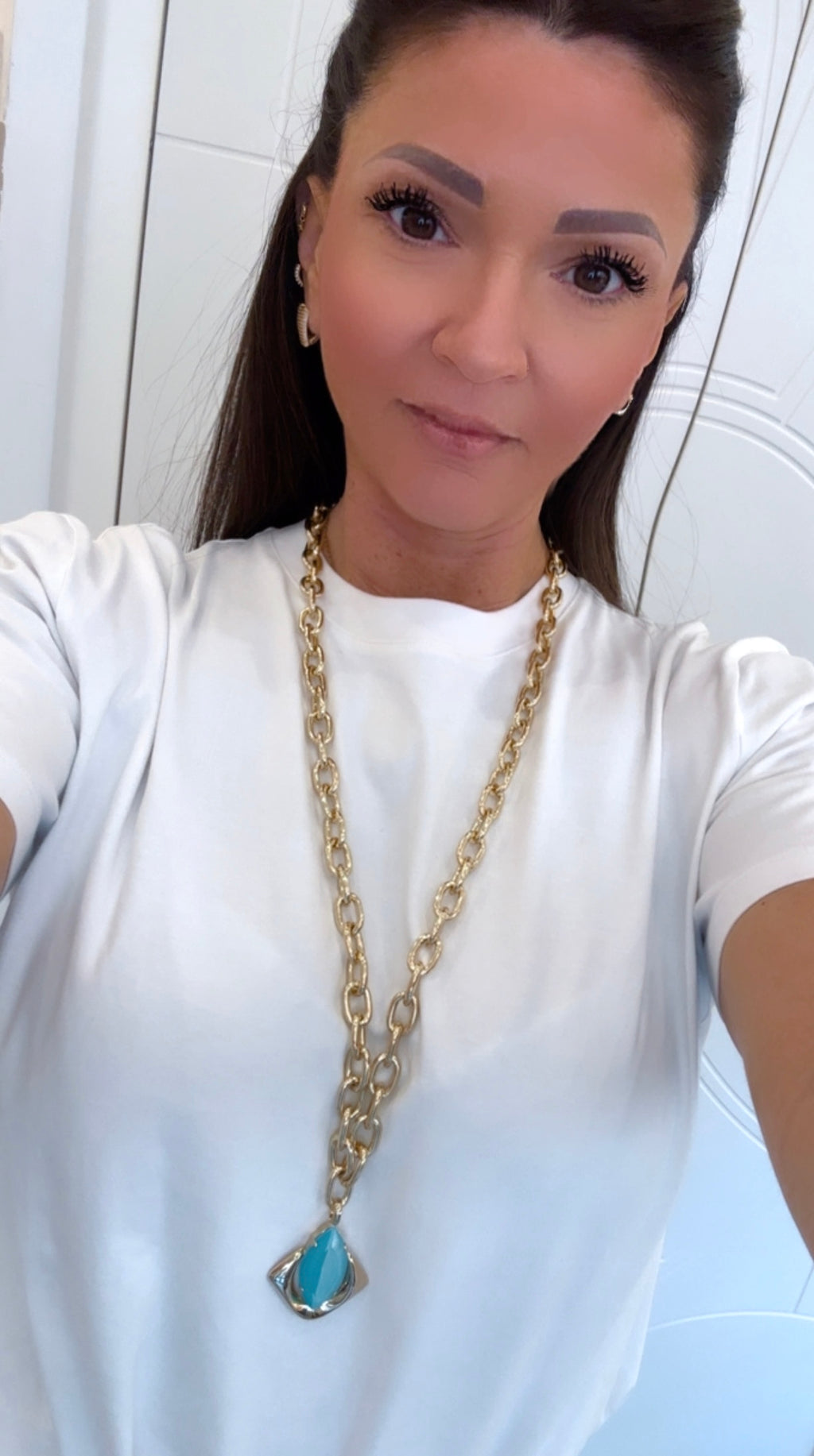 Collana lunga con pendente Rivera di Sodini