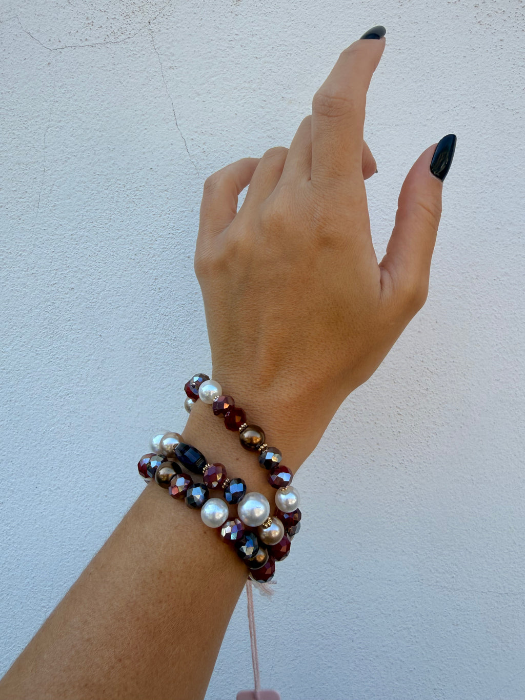 Bracciale Elisabet bordeaux di MYA