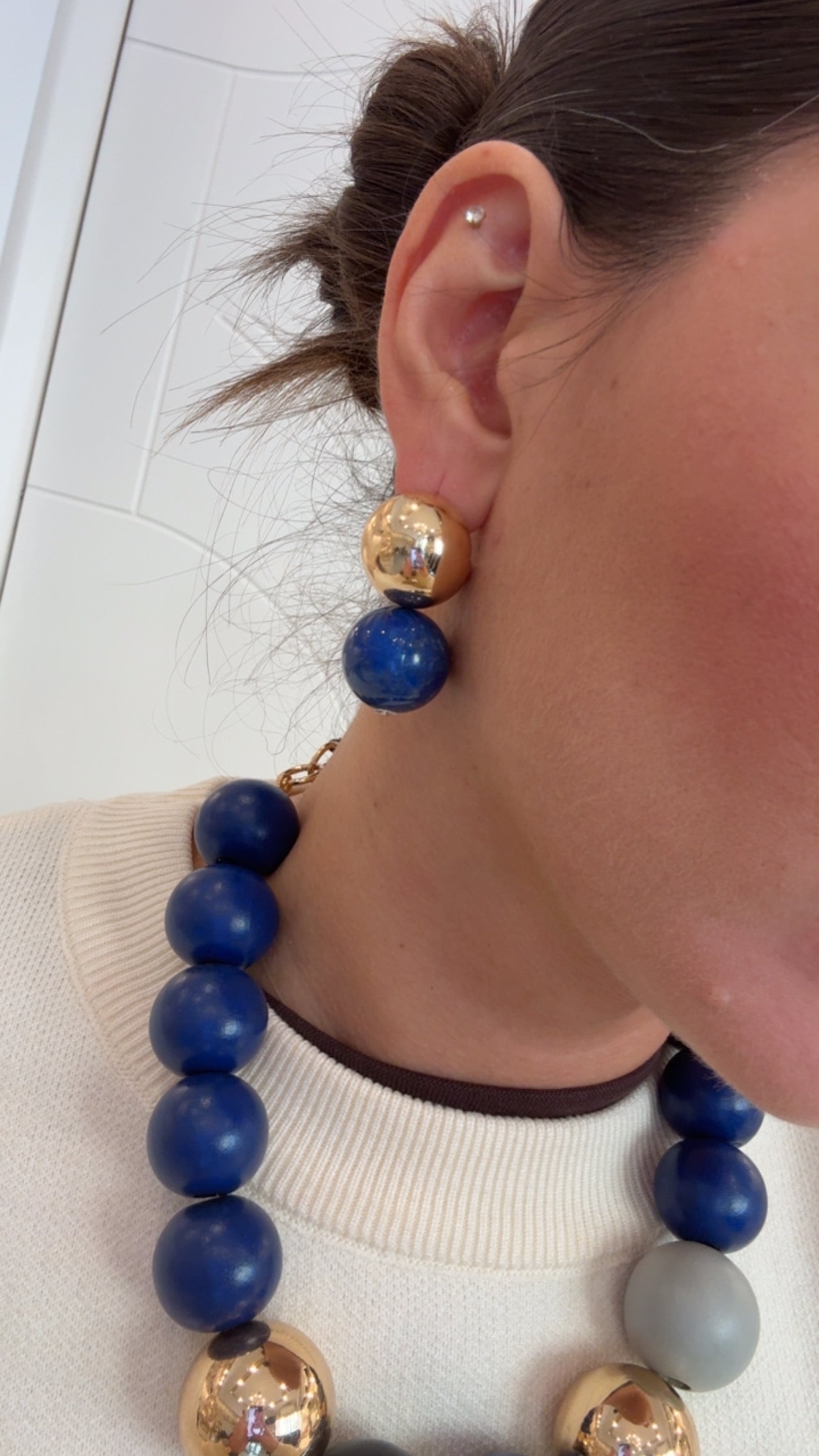 Orecchini Sfere Maxi di Nali