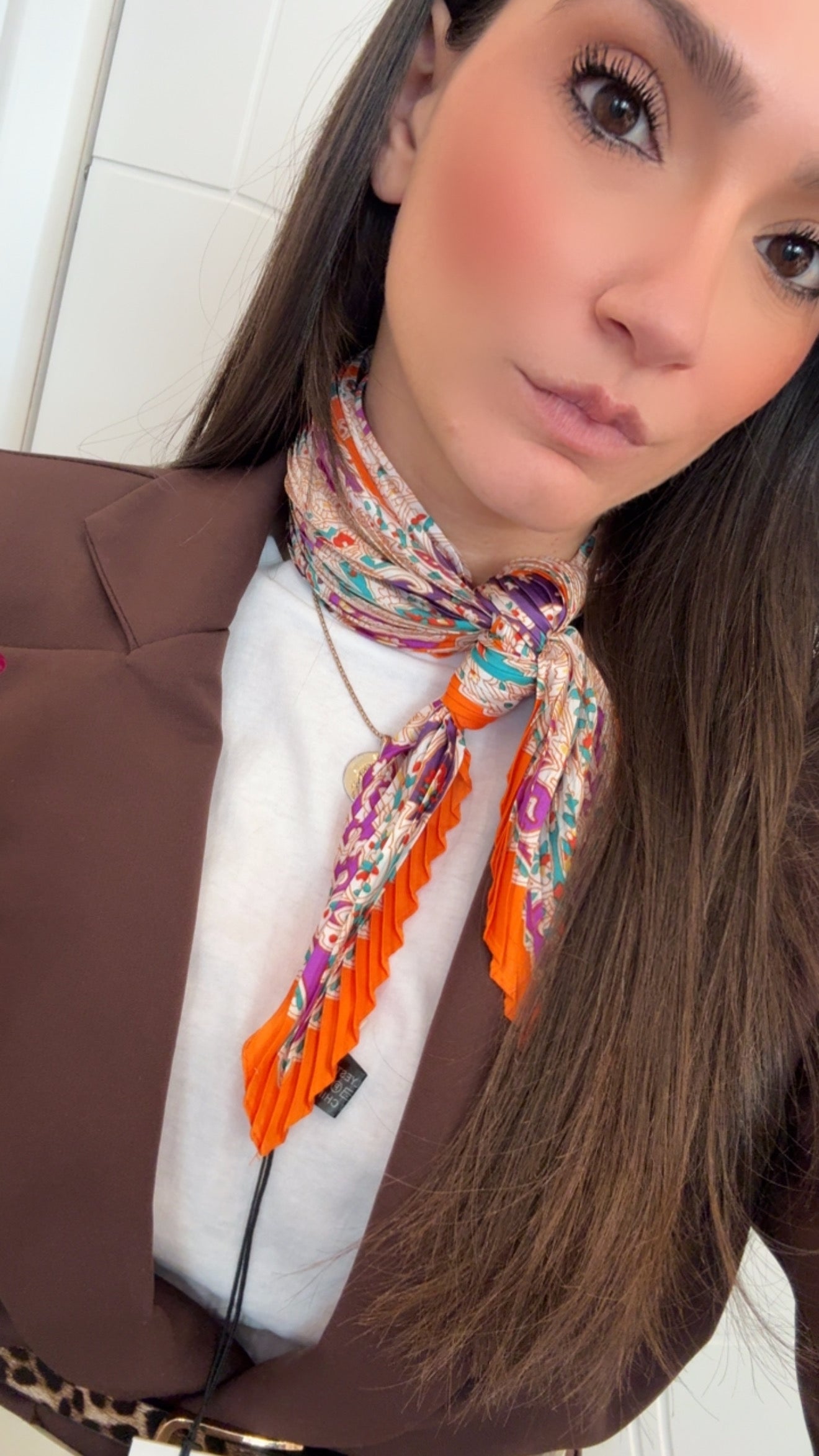 Foulard Anna stampa etnica di Nali