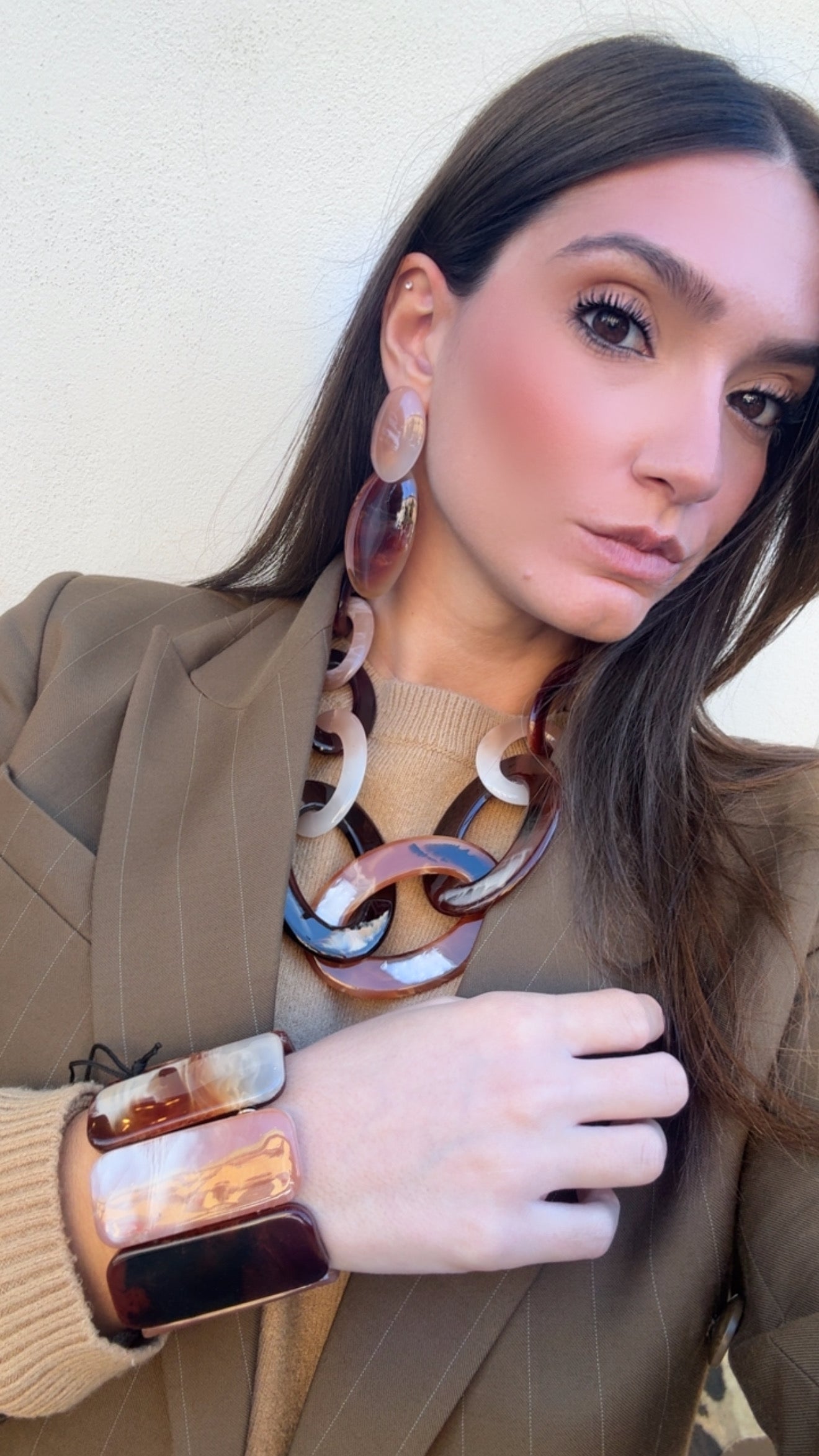 Collana girocollo Big Oval di Nali