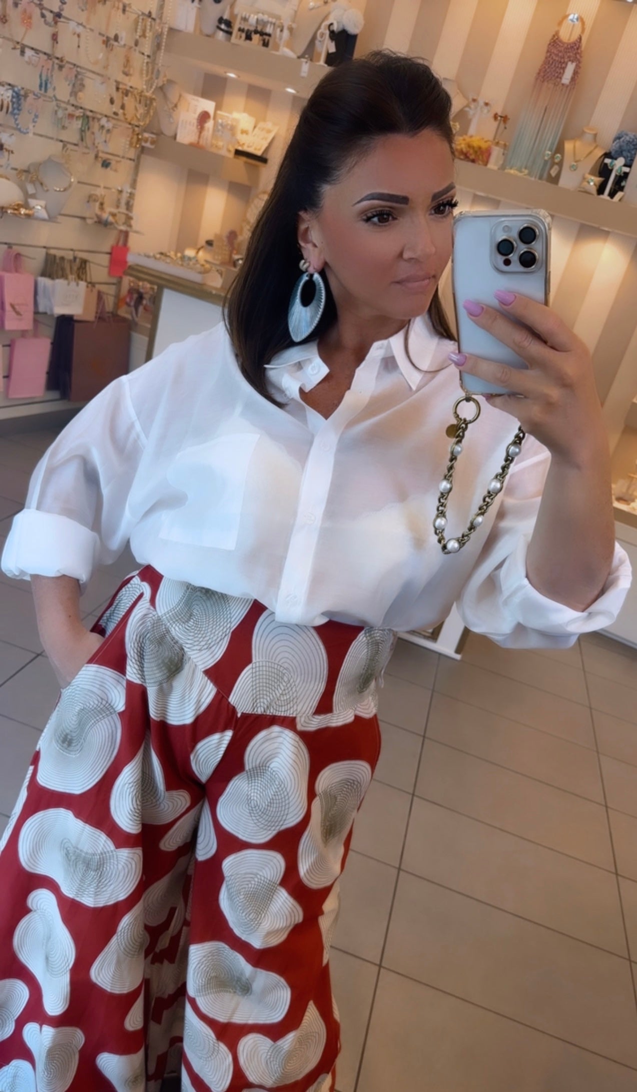 Camicia Velata manica lunga