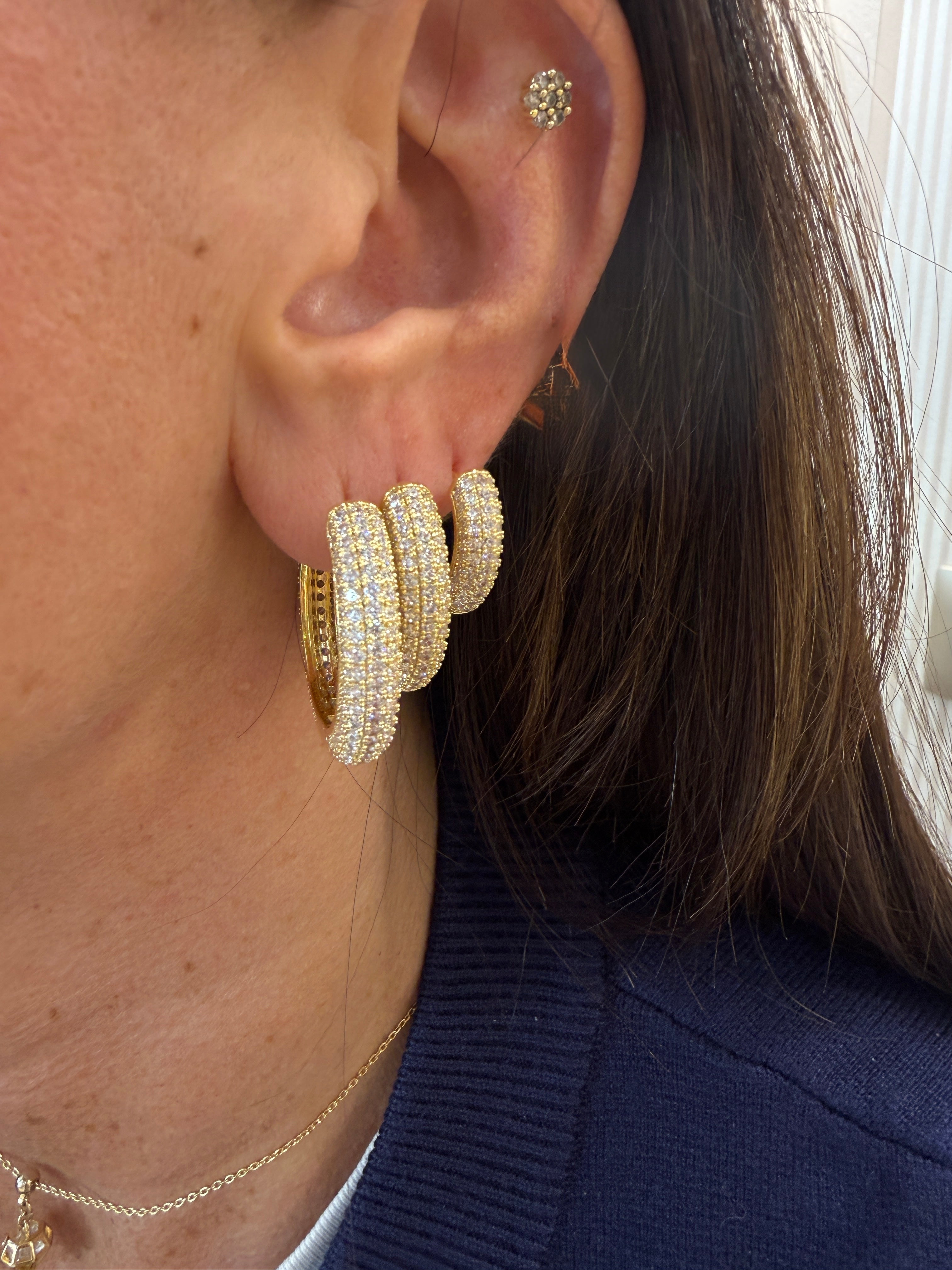 Cerchietto multi strass