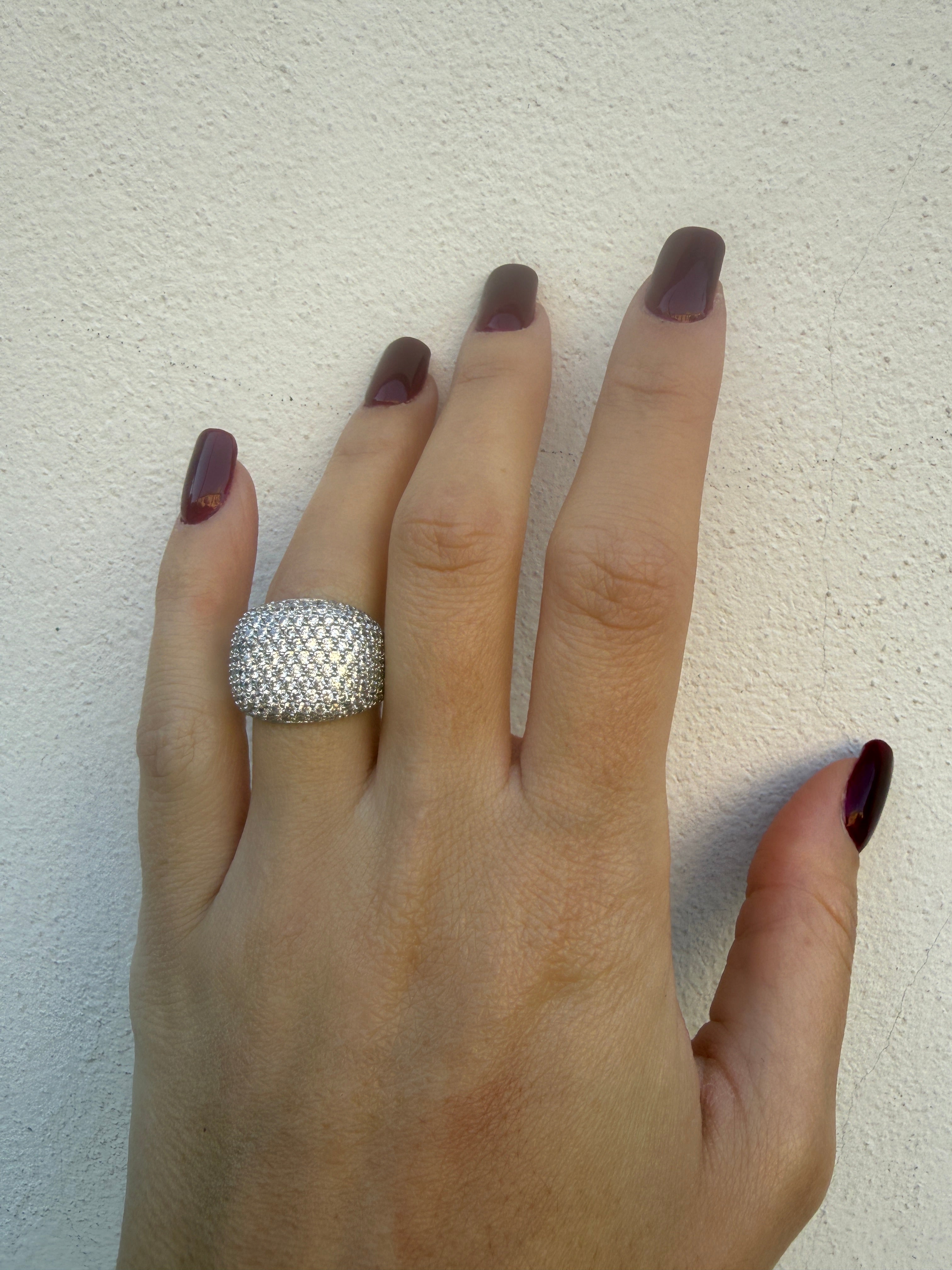 Anello Margherita strass