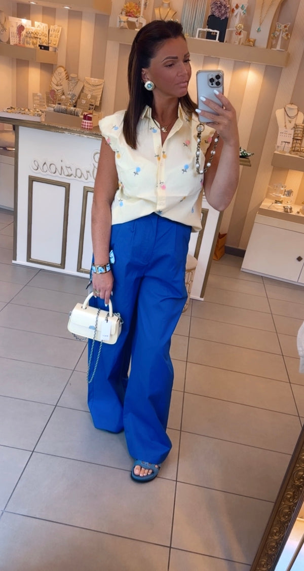 Camicia Flowers