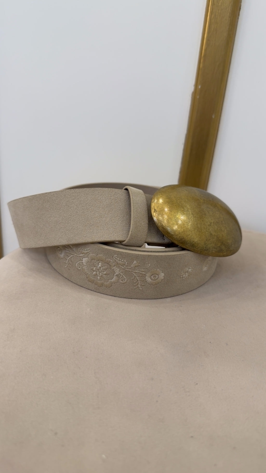 Cintura Annie marrone/beige di Nali