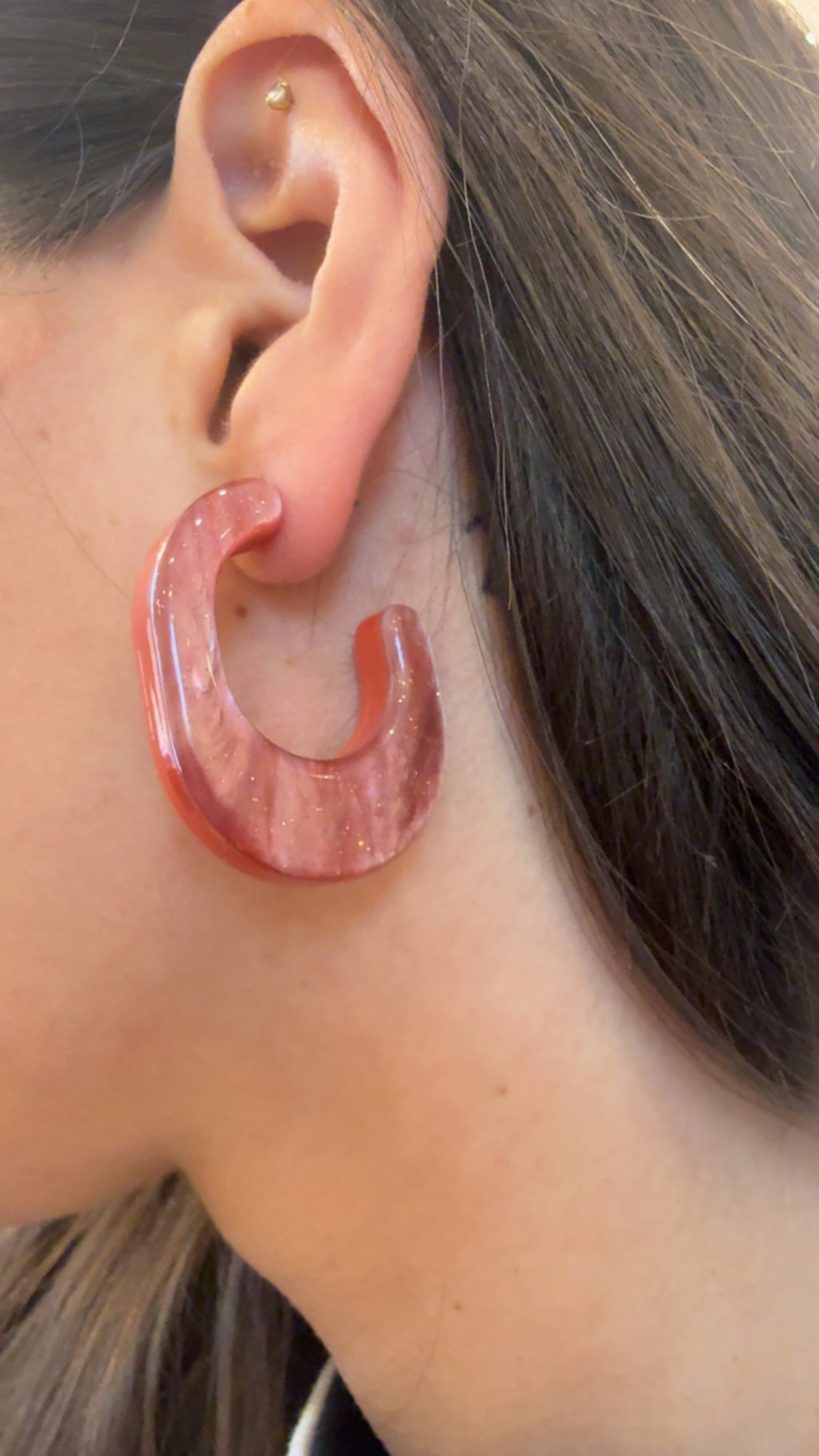 Orecchini Vale in resina di Nali