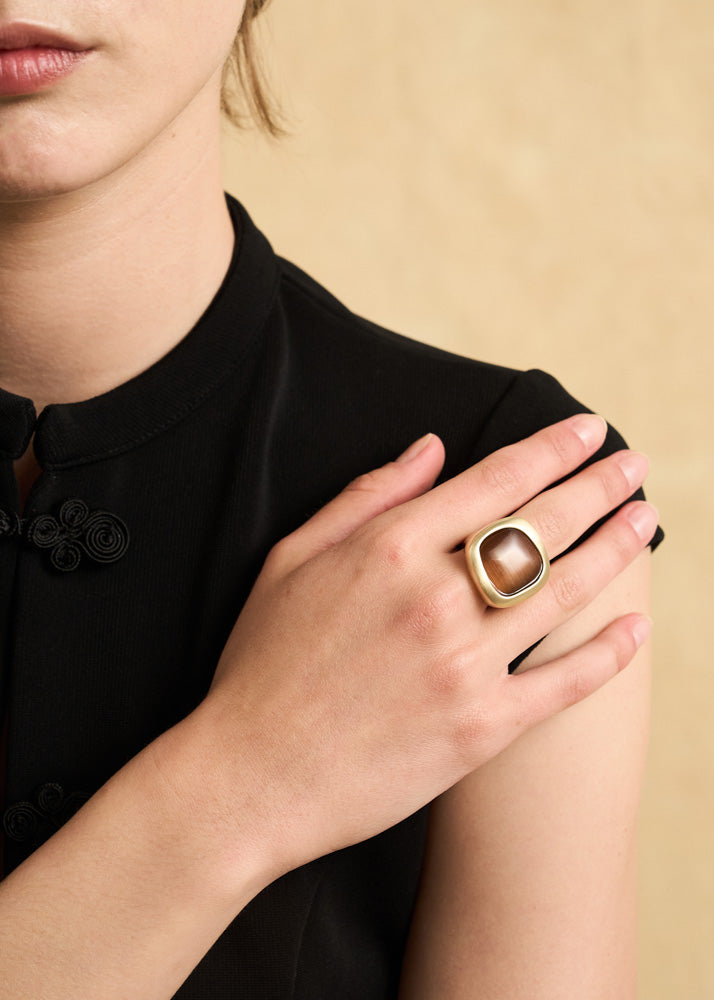 Anello Pia con pietra di Nali