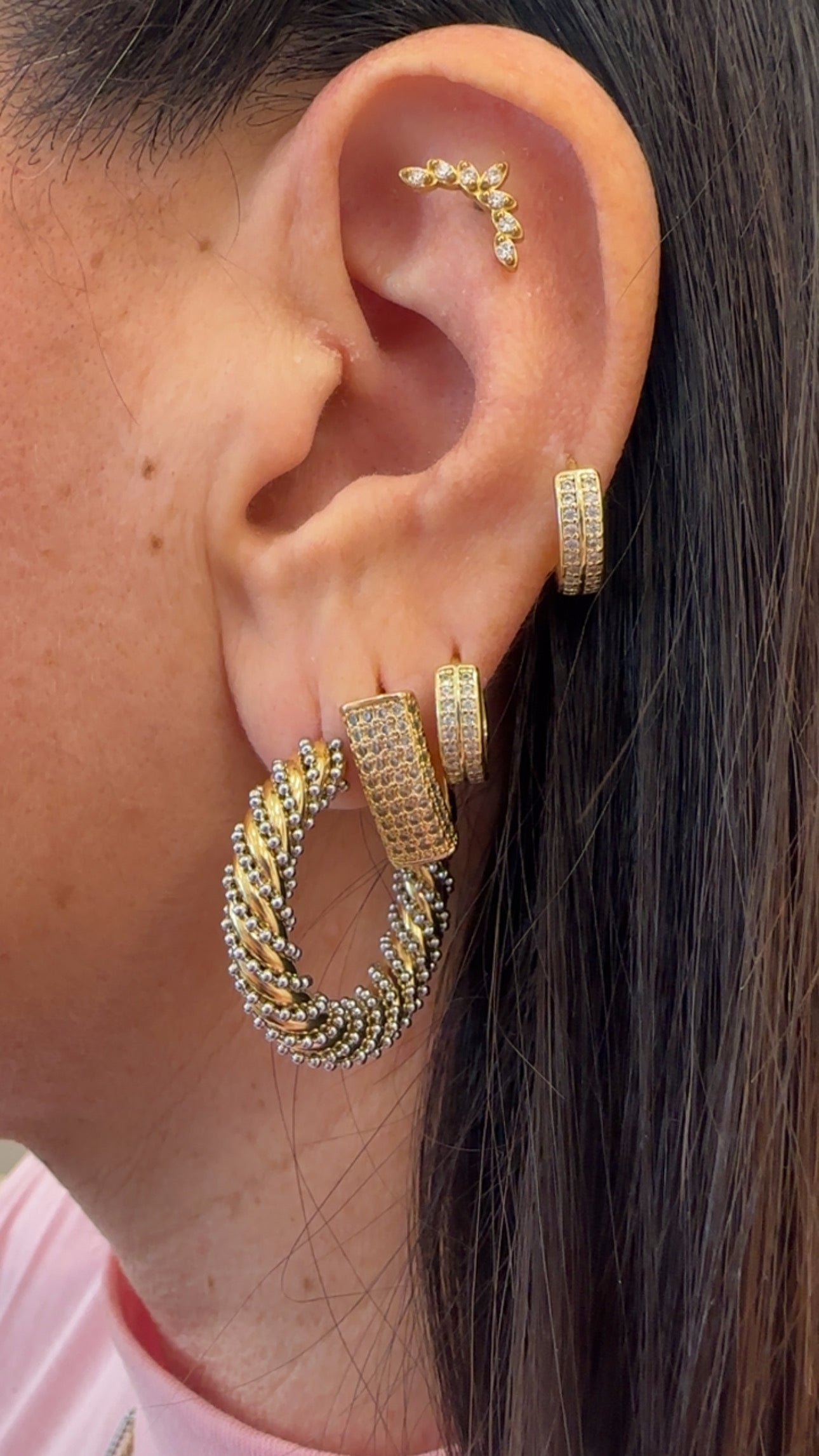 Orecchini Twist Duo di Nali