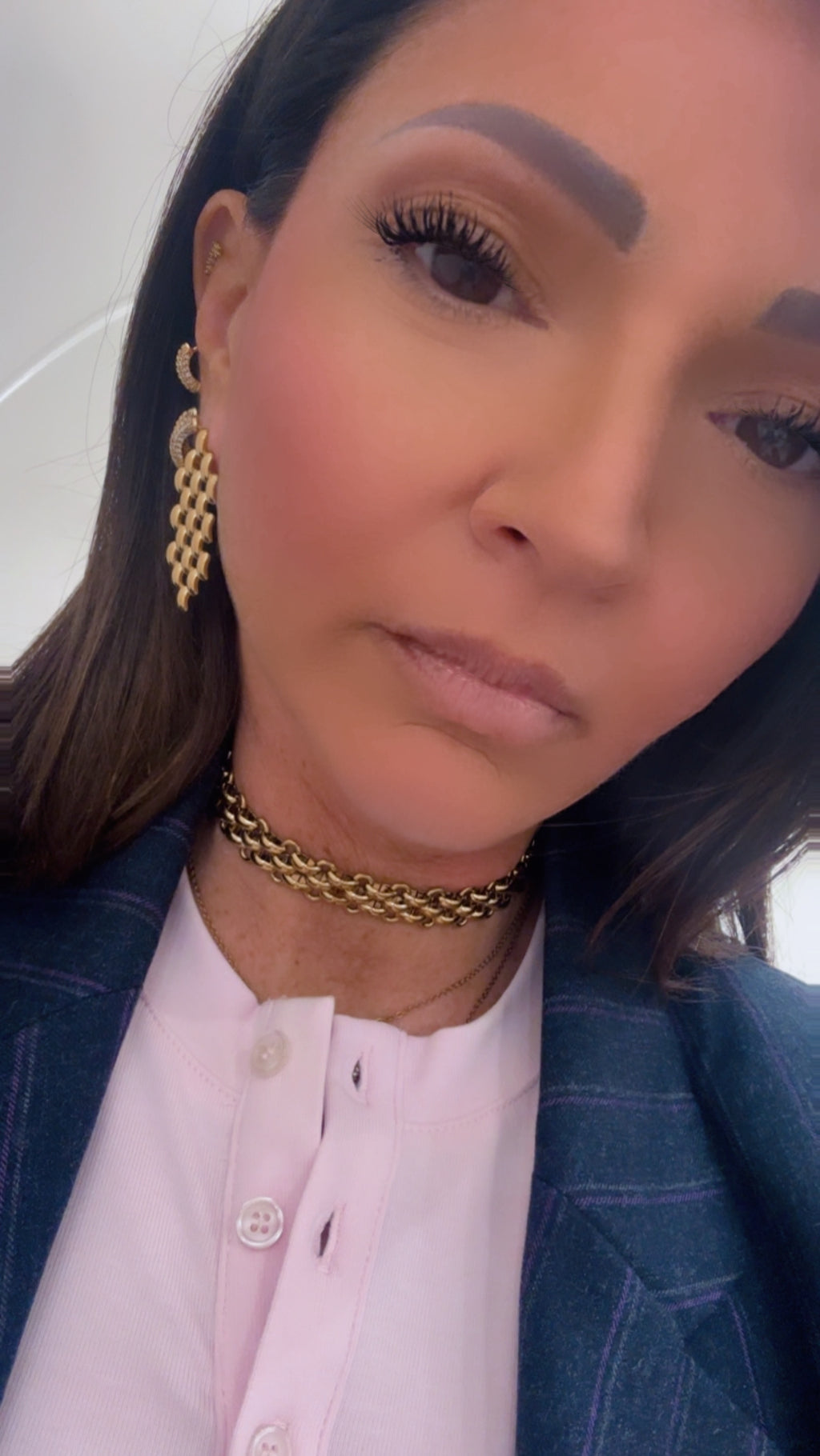 Orecchino Ring lungo