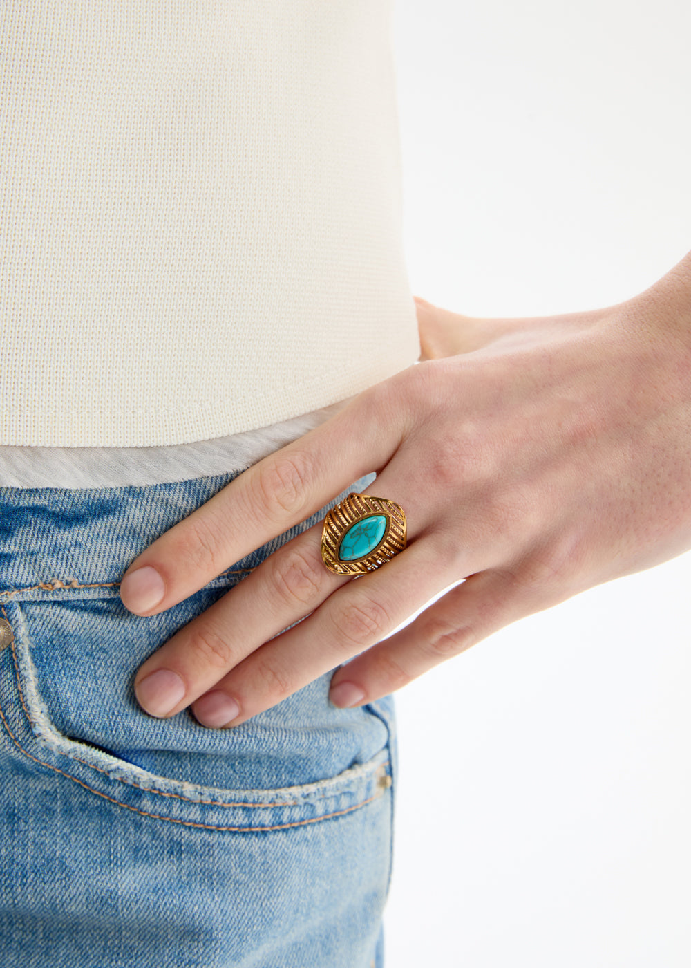 Anello Spnynx con pietra di Nali