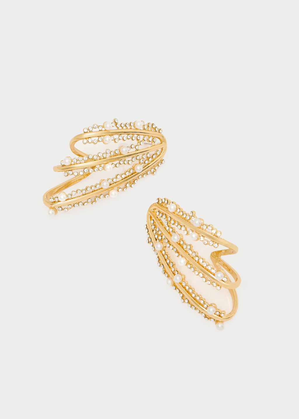 Orecchini Anya gold/silver di Nali