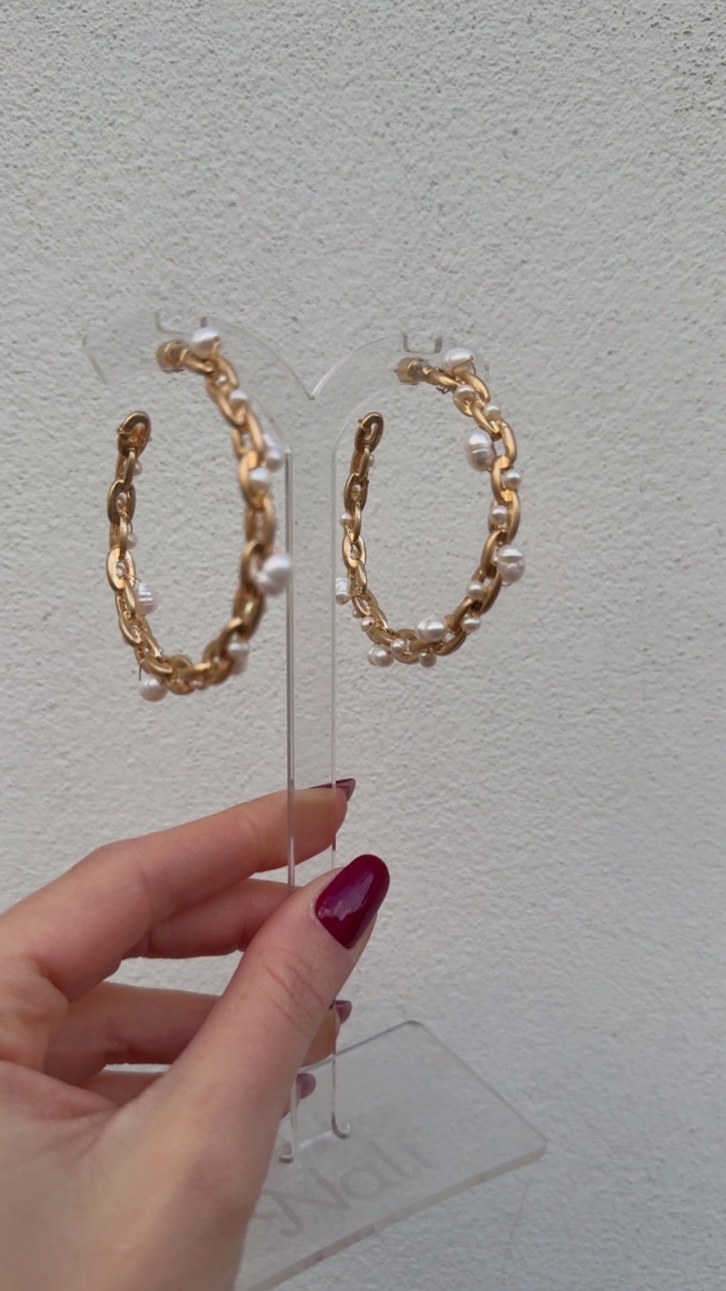 Semicerchio Perle Natural Di Nali