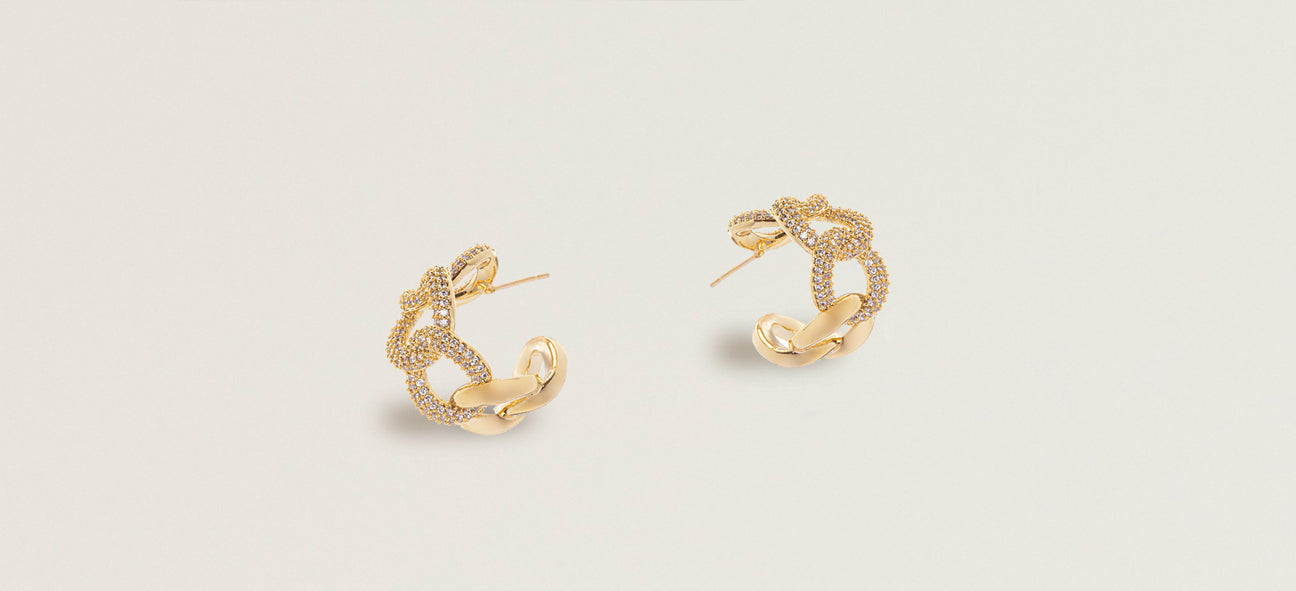 Cerchietto Treccia Strass di Sodini