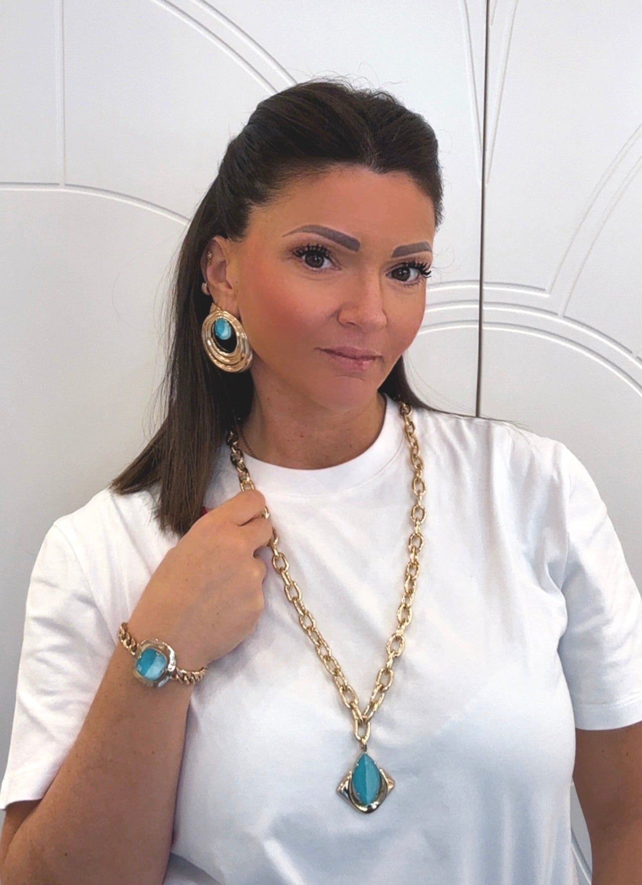 Collana lunga con pendente Rivera di Sodini