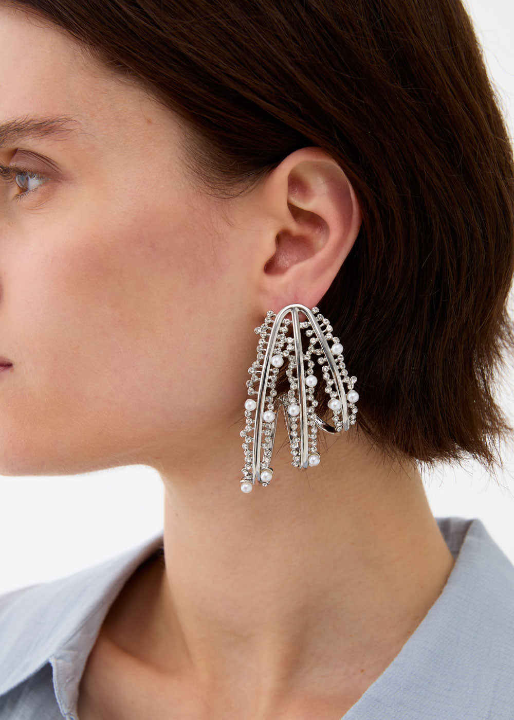 Orecchini Anya gold/silver di Nali