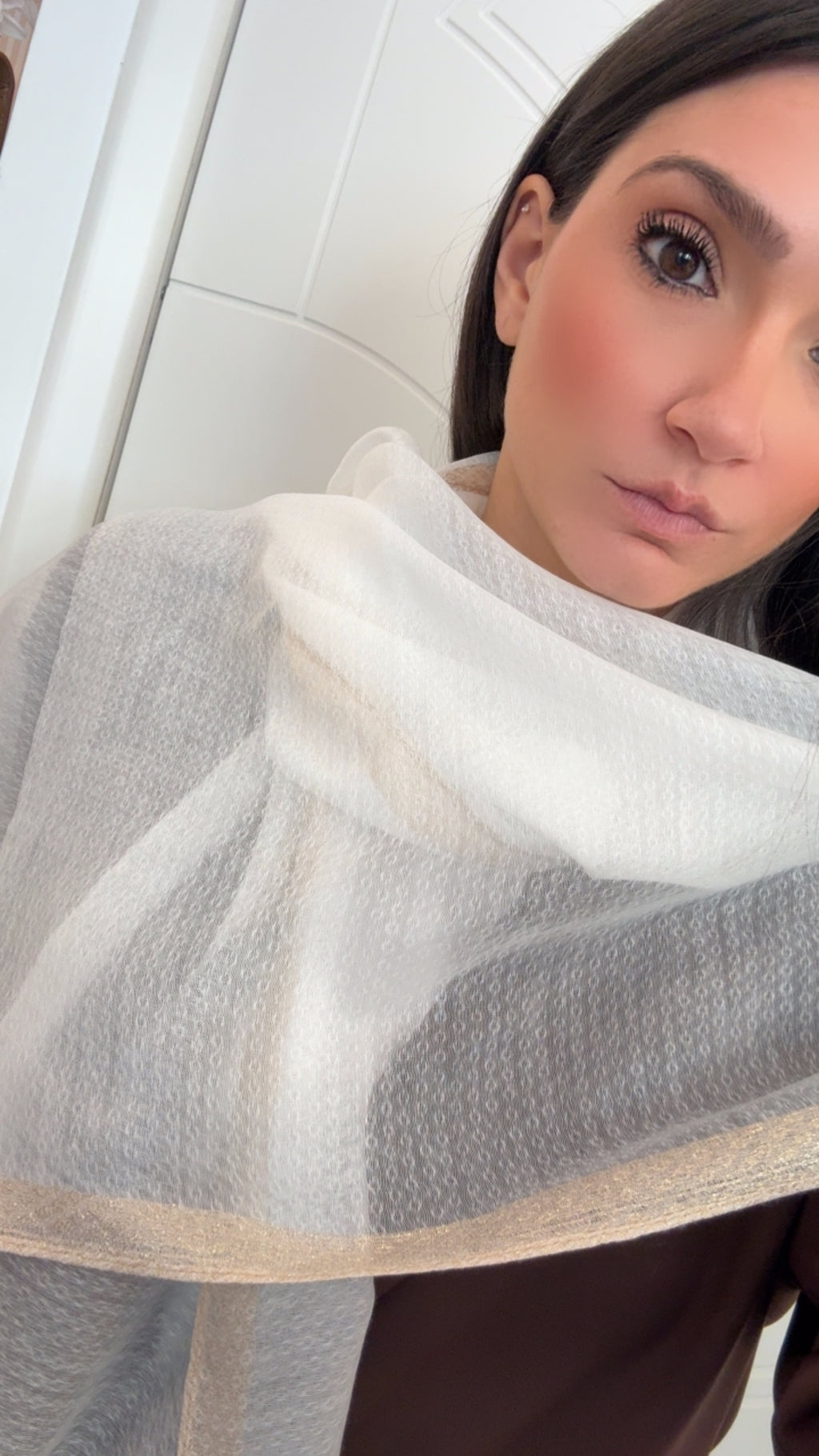 Foulard Laila in organza di Nali