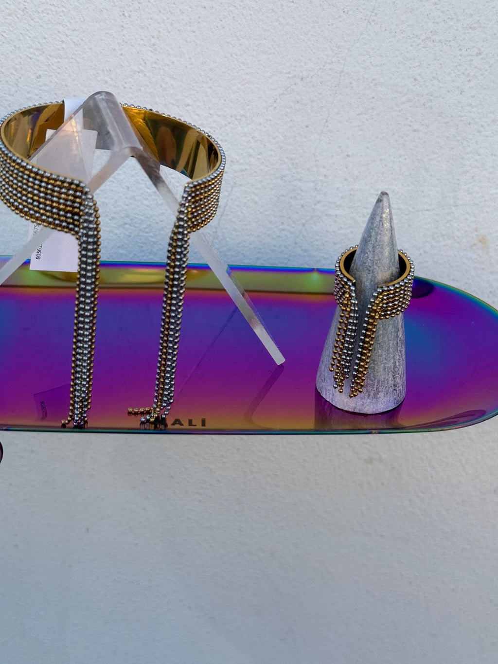 Bracciale Fringes oro/argento di Nali