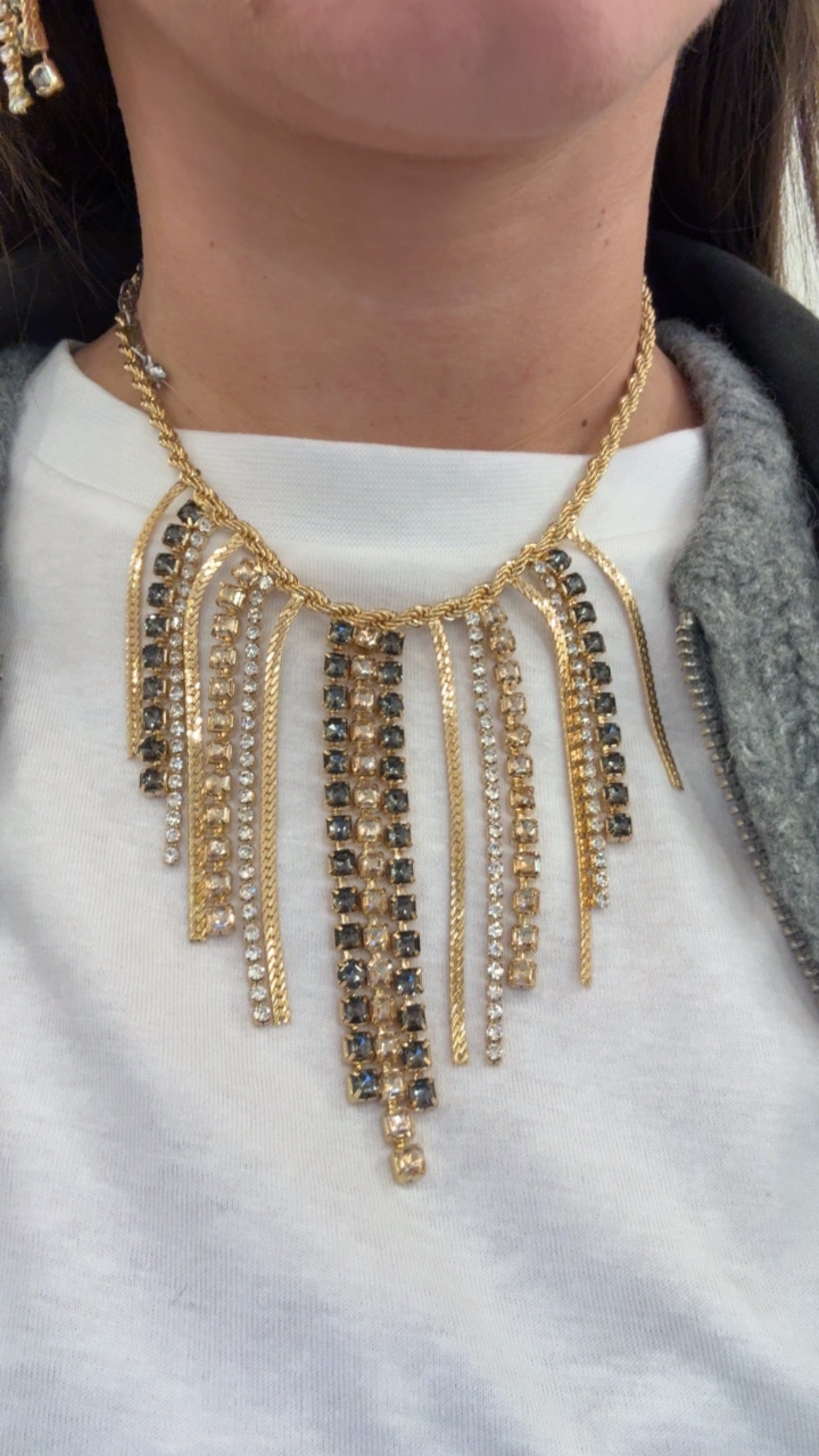 Collana Key con frange di Nali