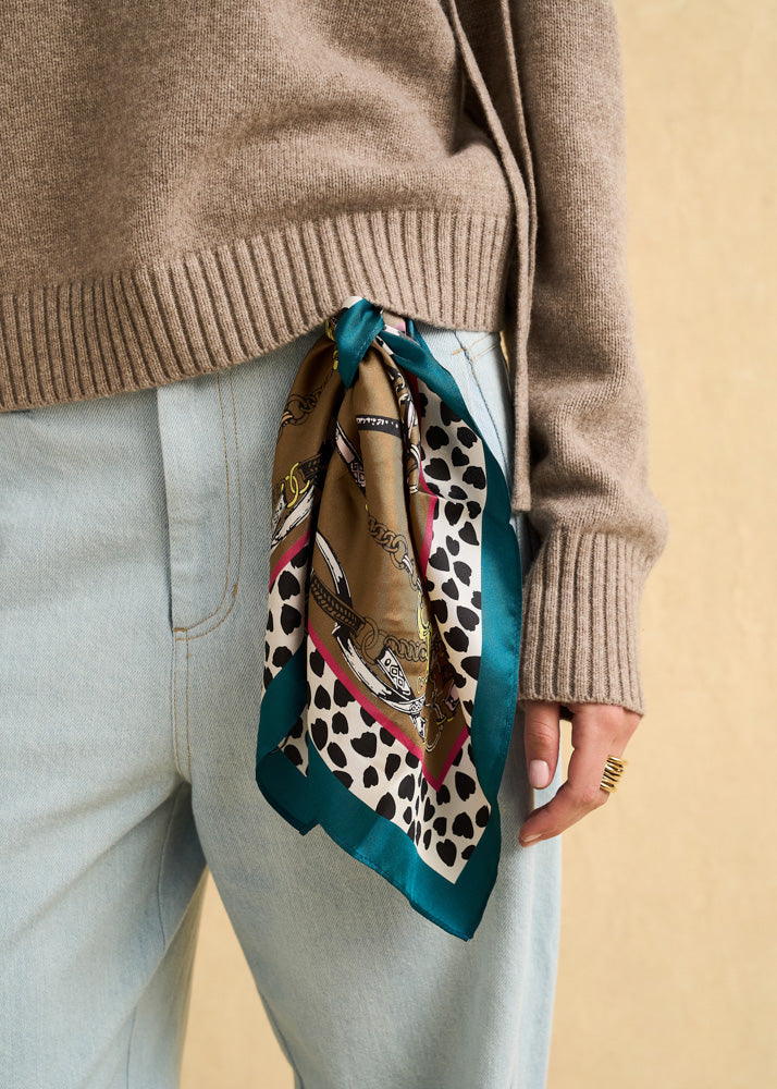 Foulard Katy in seta di Nali – Nali – Le Kikke Graziose – foto 5