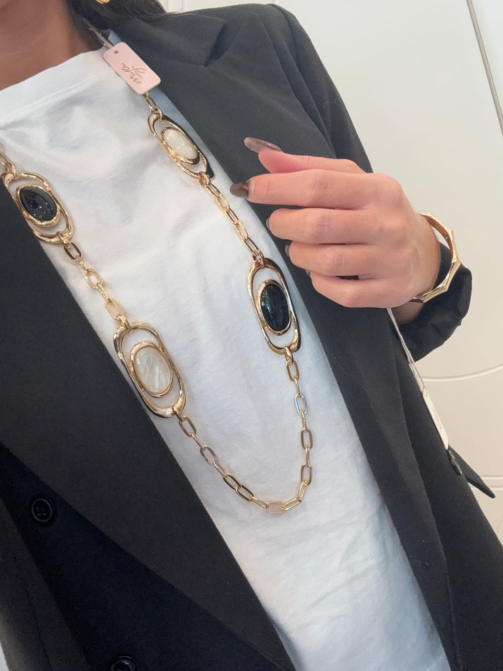 Collana Saturno lunga di MYA