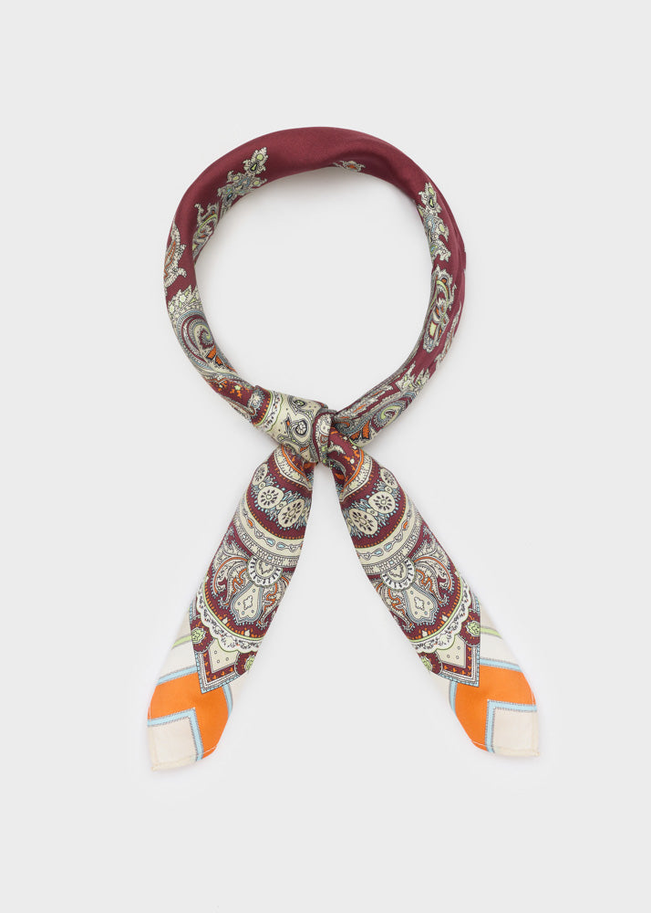 Foulard Burgundy mix di Nali – Nali – Le Kikke Graziose – foto 2