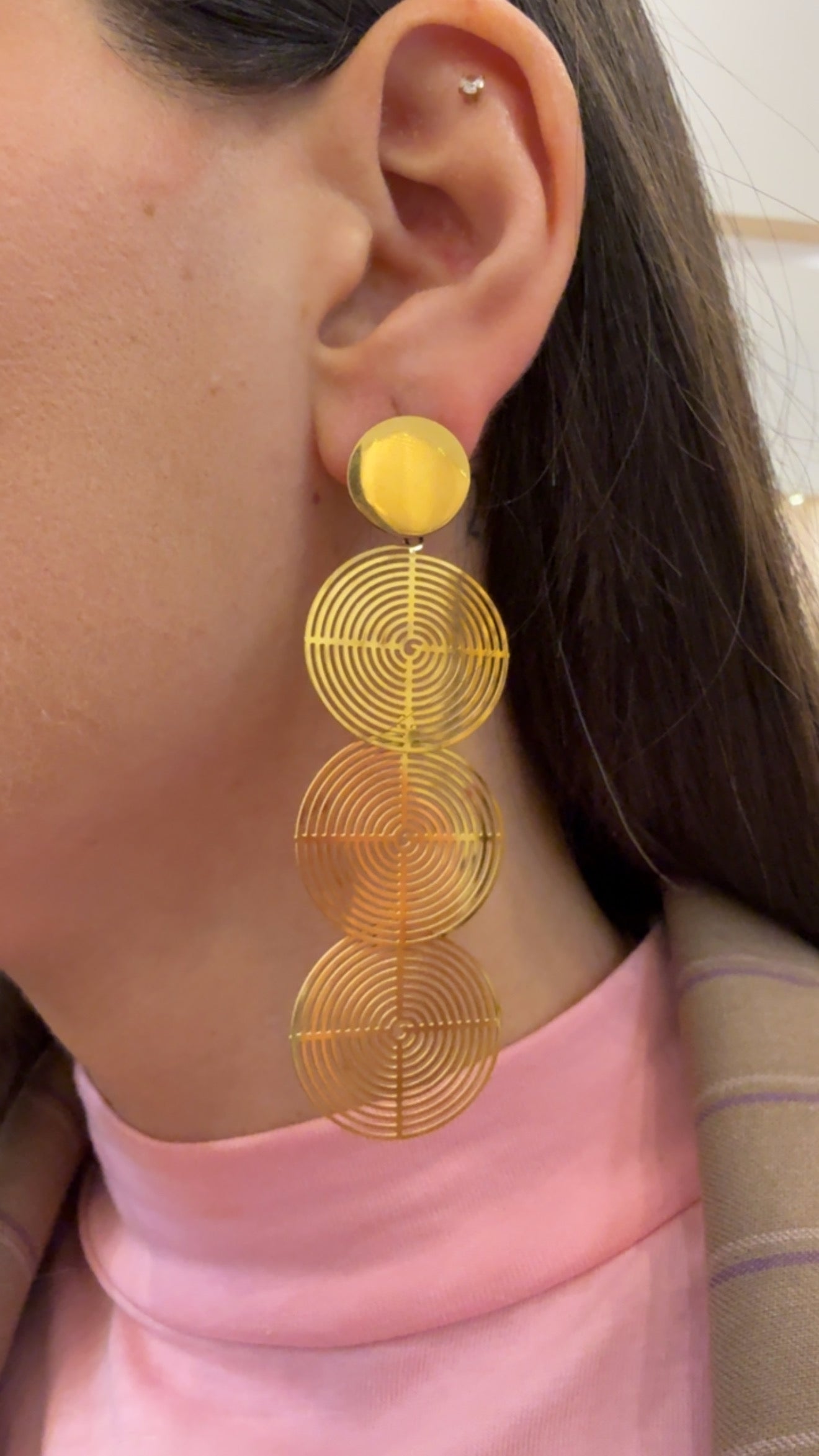 Orecchini cerchi di Nali