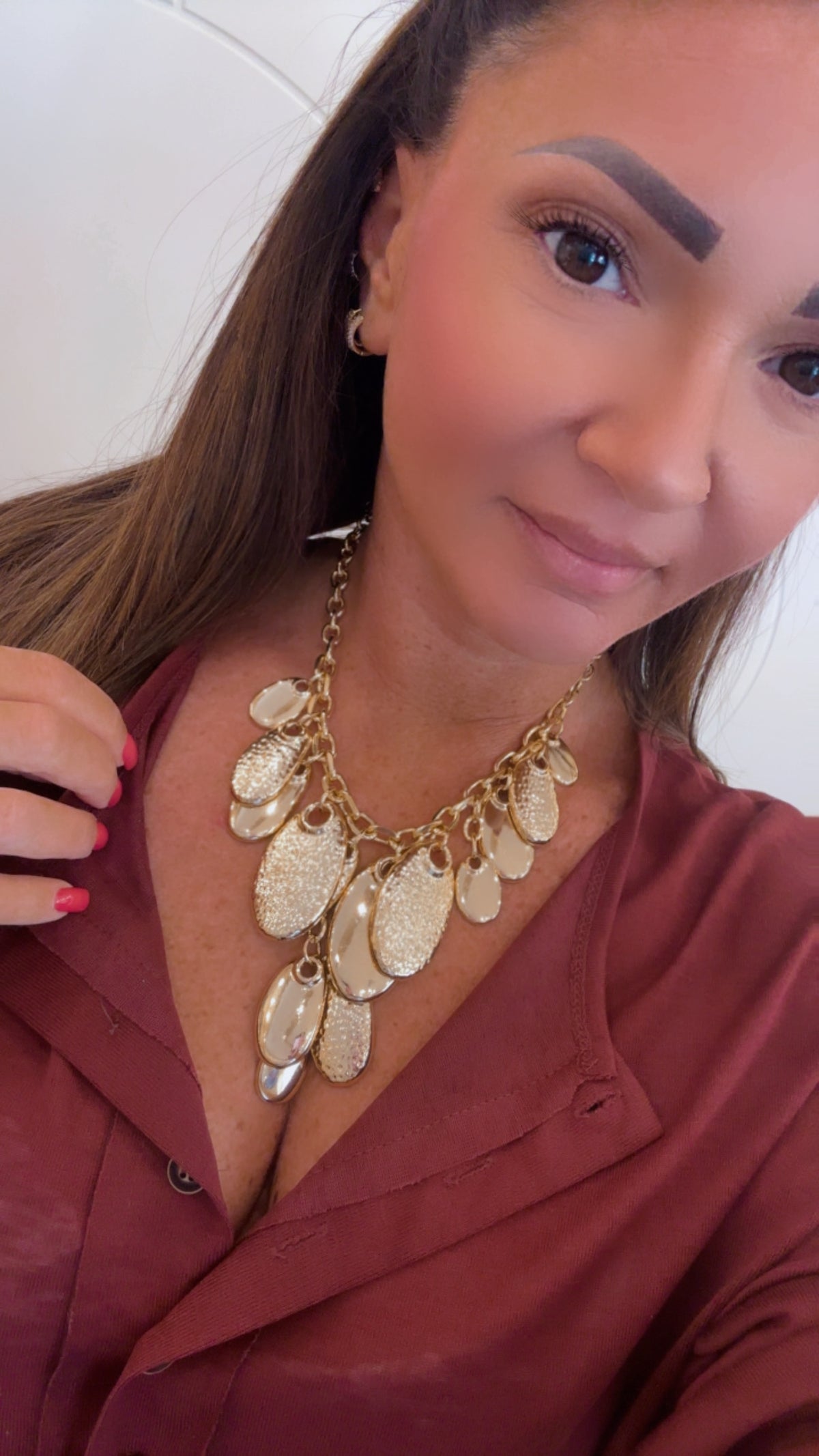 Collana Boho con pendenti di Nali