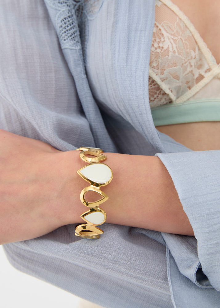 Bracciale Rigido smaltato di Nali