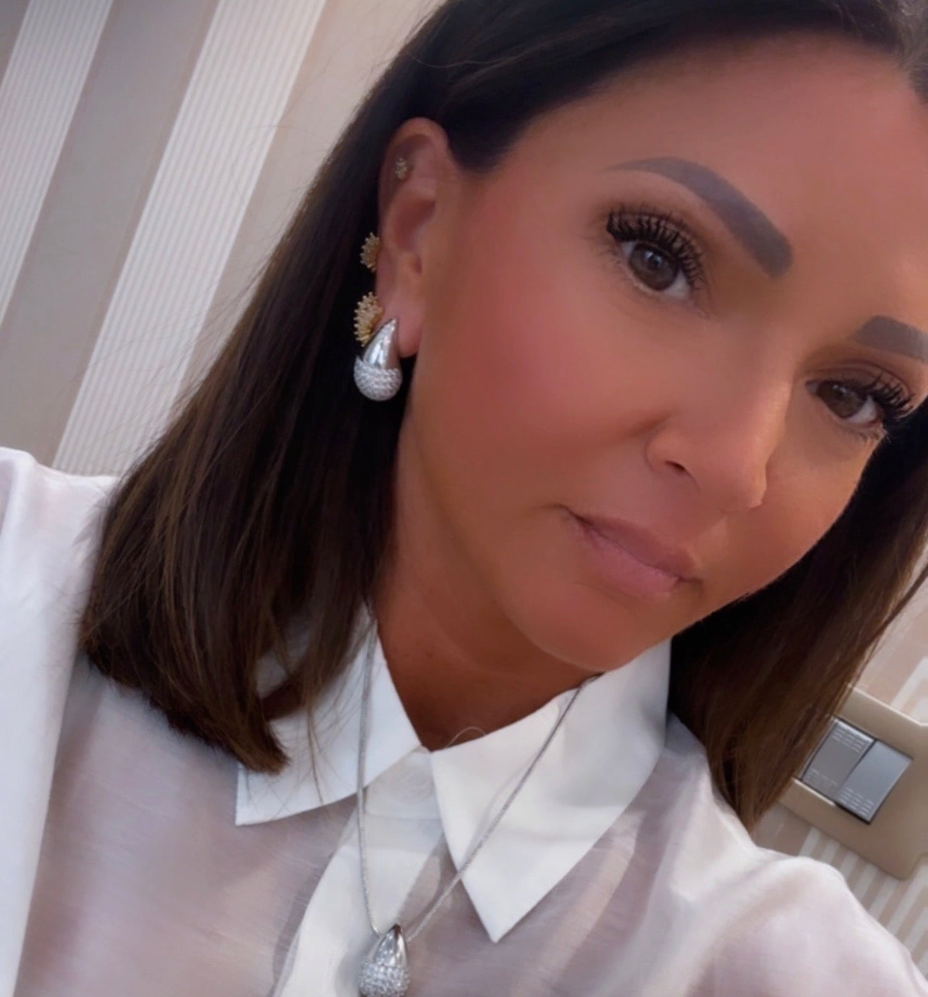 Orecchino a goccia Juditta di Sodini