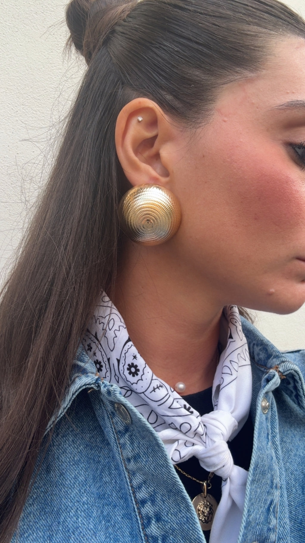 Orecchini tondi oversize NALÌ