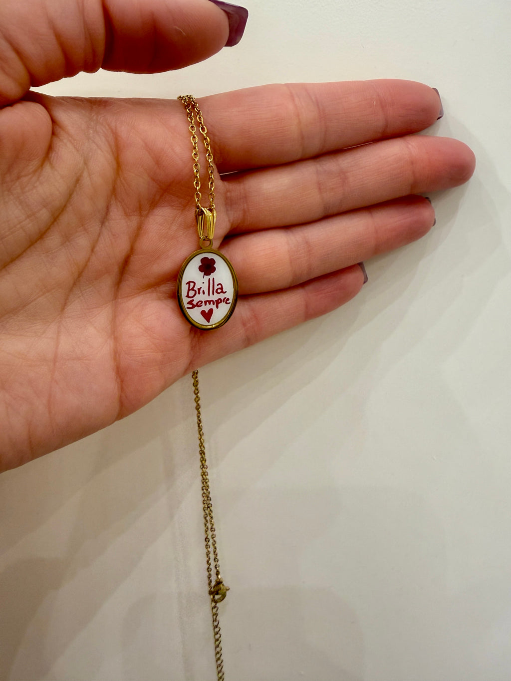 Collana brilla/fiore