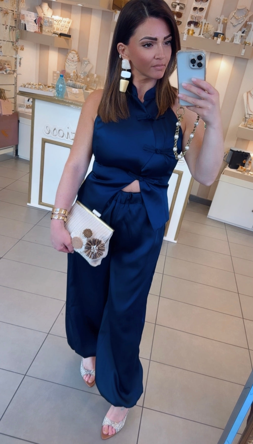 Coordinato Japan con Top di Lumina