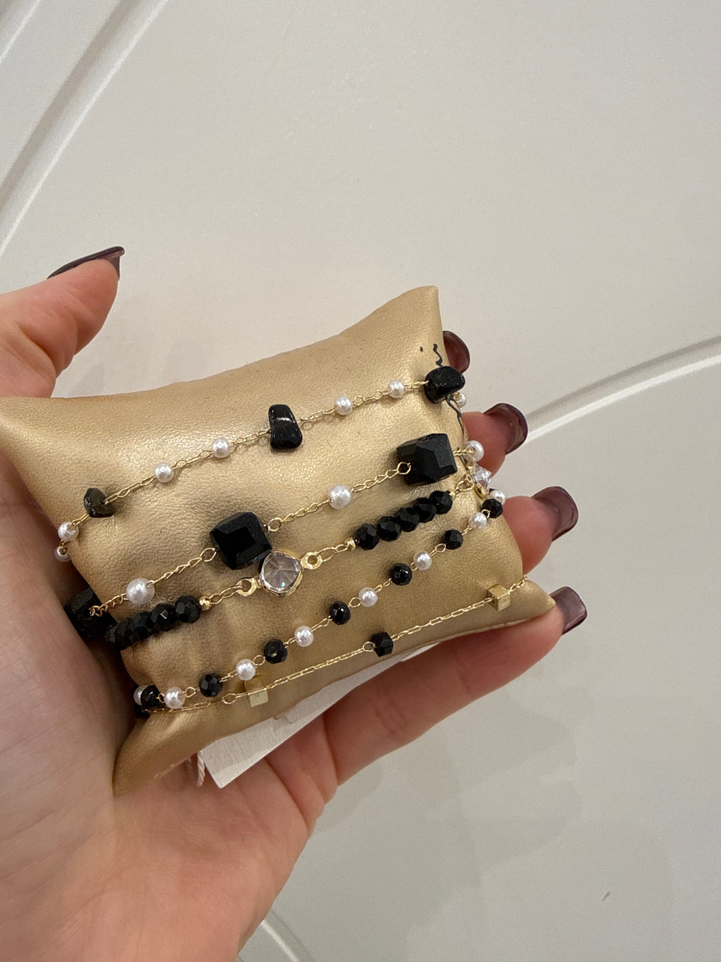 Collezione bracciali Black and White di Sodini