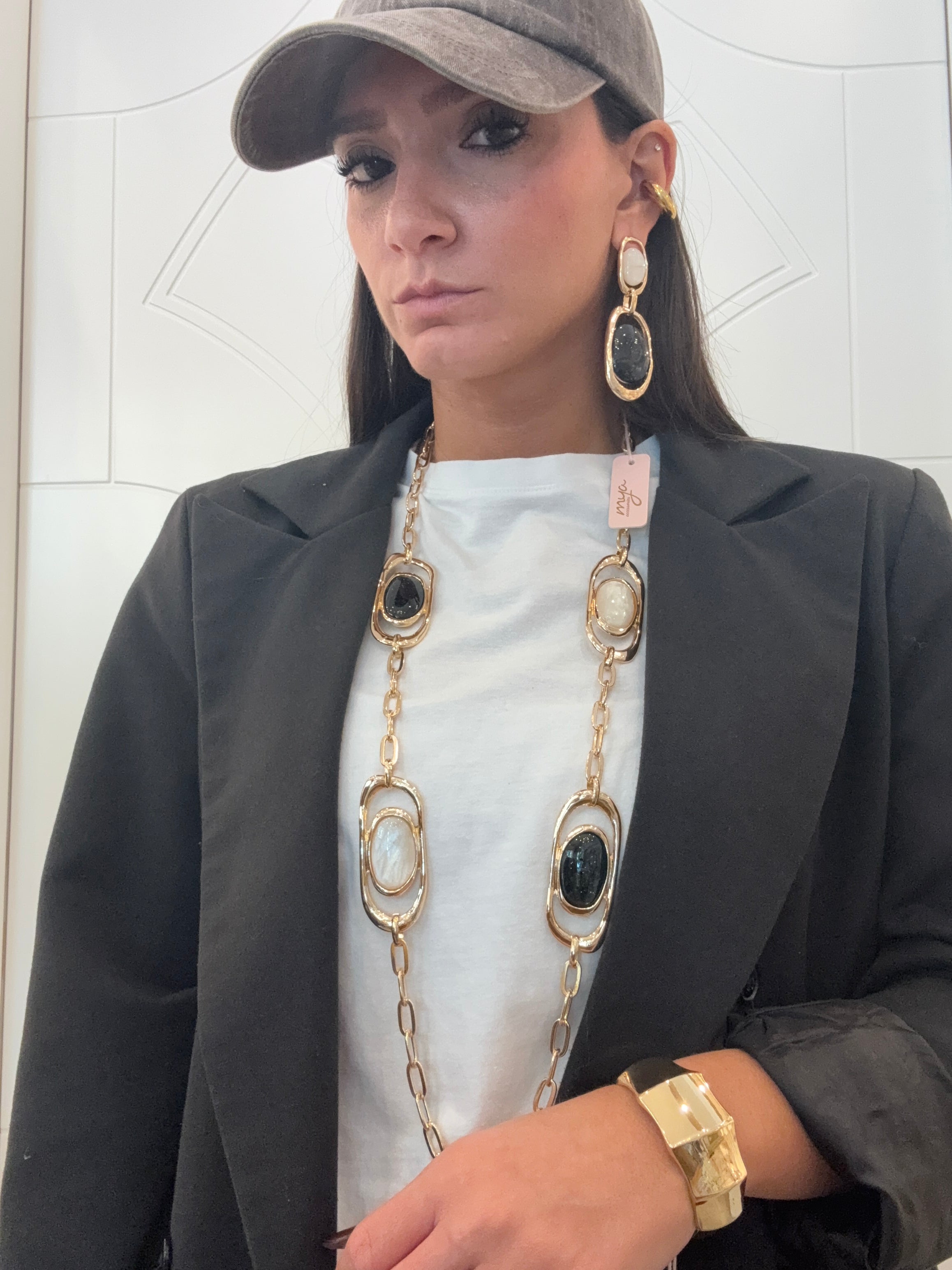 Collana Saturno lunga di MYA