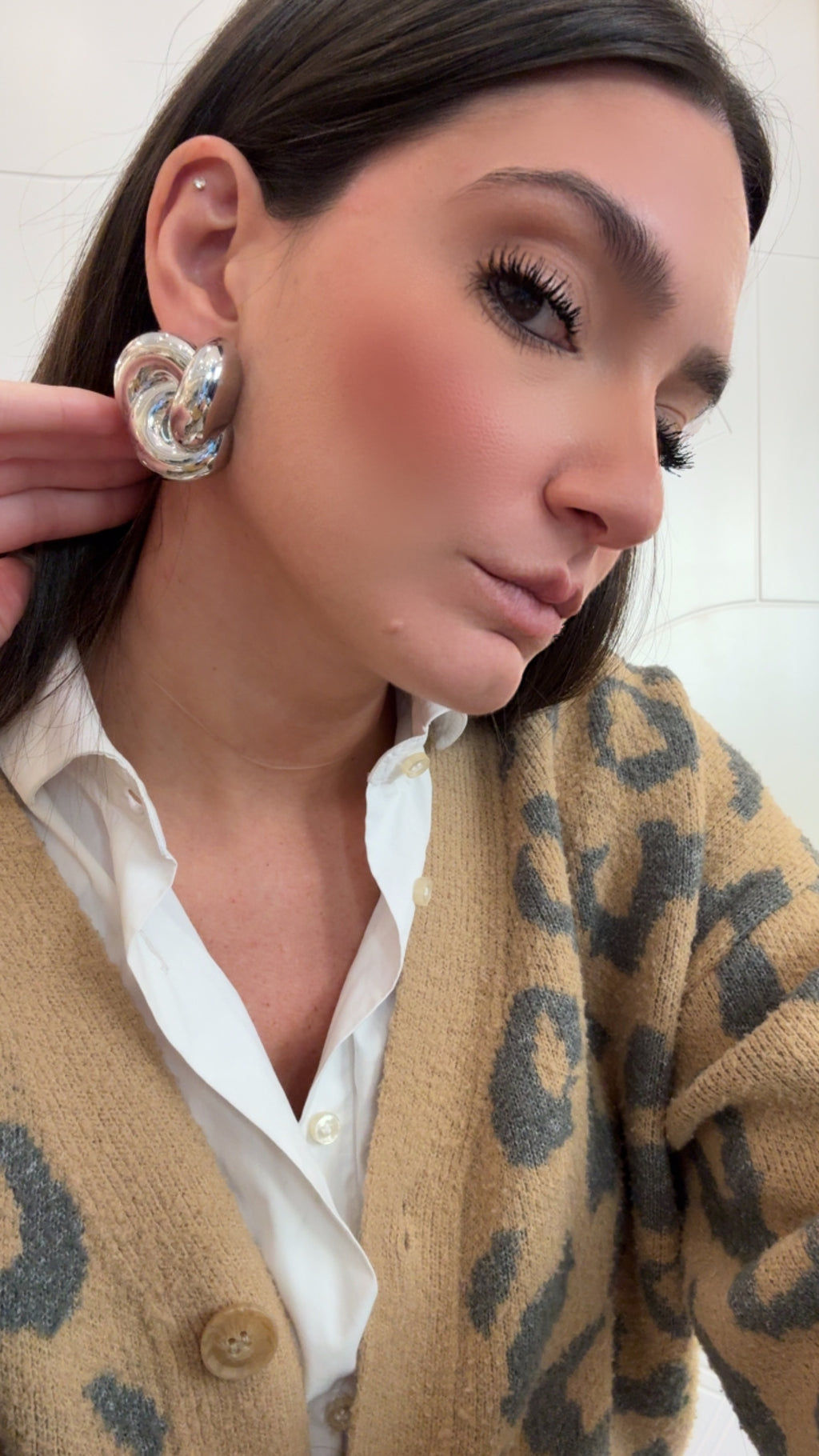 Orecchino Nodo Over￼