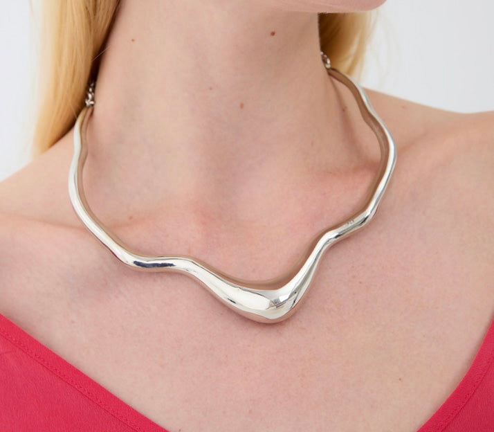 Collana Naomi girocollo rigida di Nali