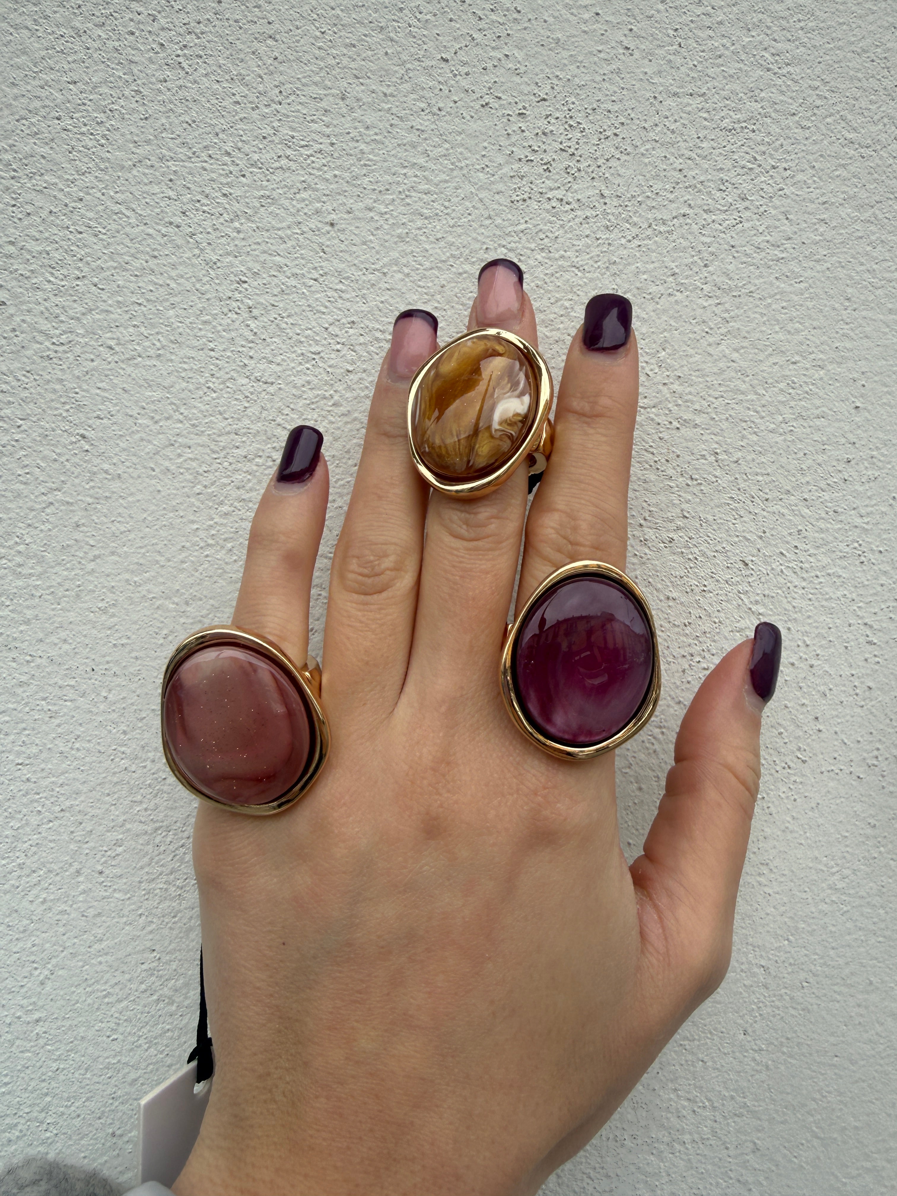 Anello Chiara in resina di Nali