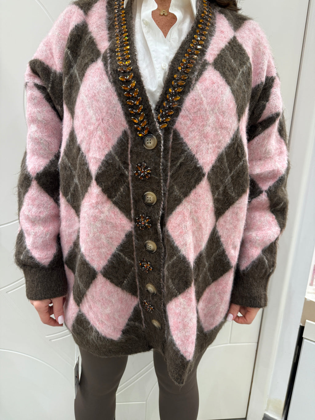 Cardigan Over Brillantini