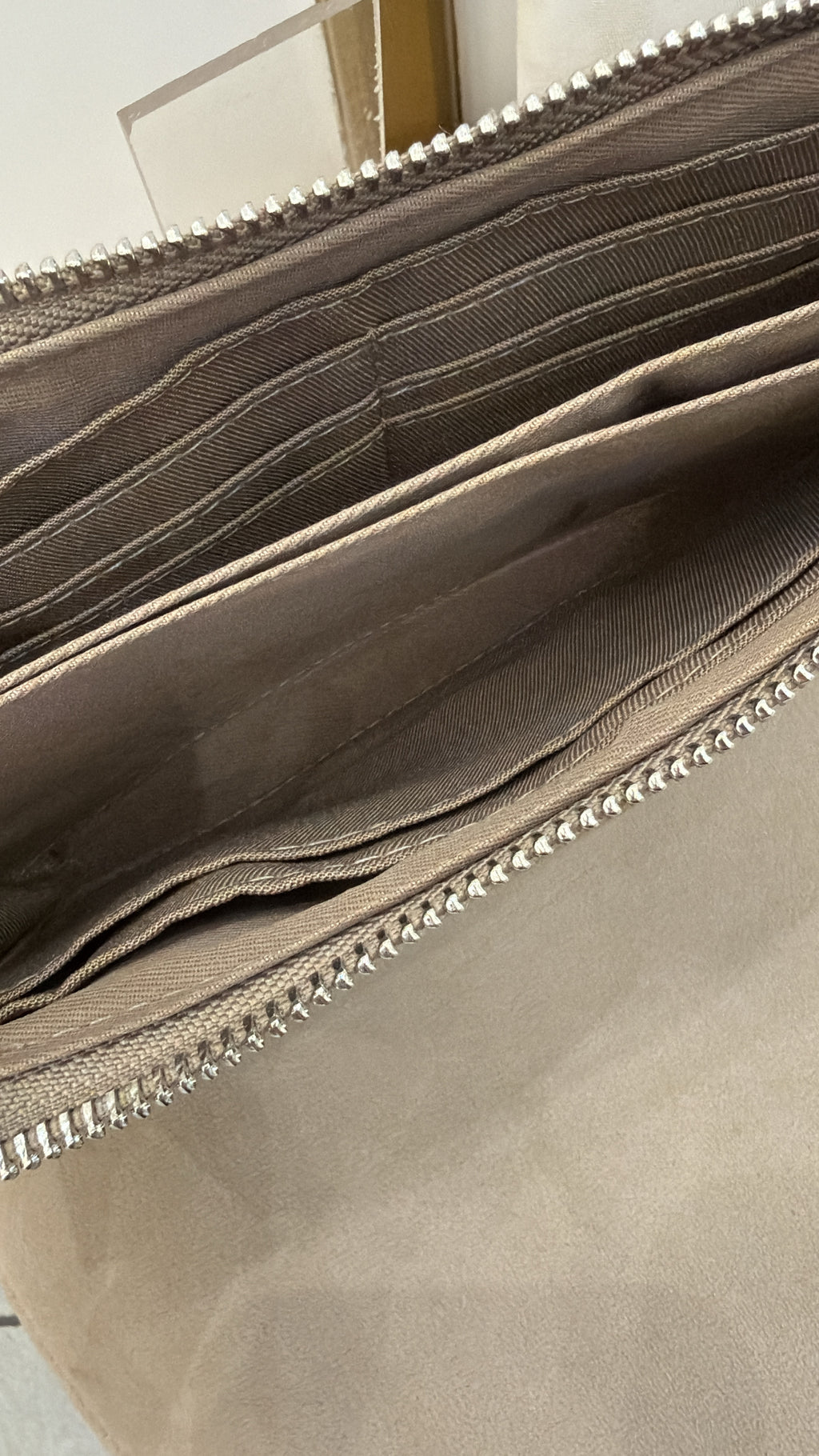 Portafoglio Perth beige/bianco Nali