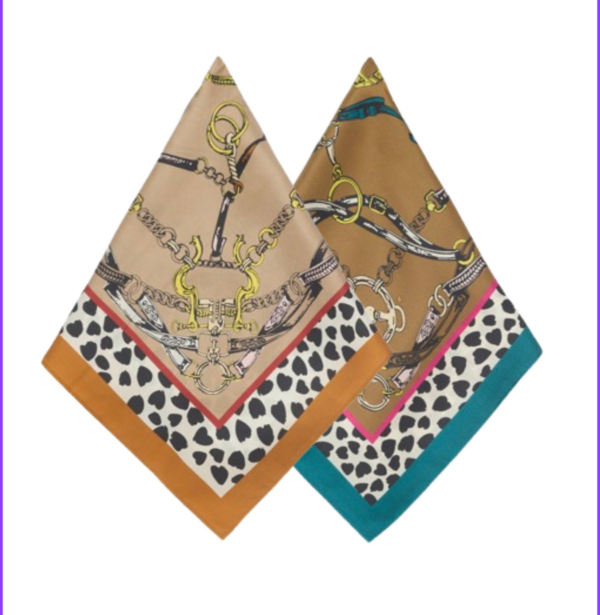 Foulard Katy in seta di Nali – Nali – Le Kikke Graziose