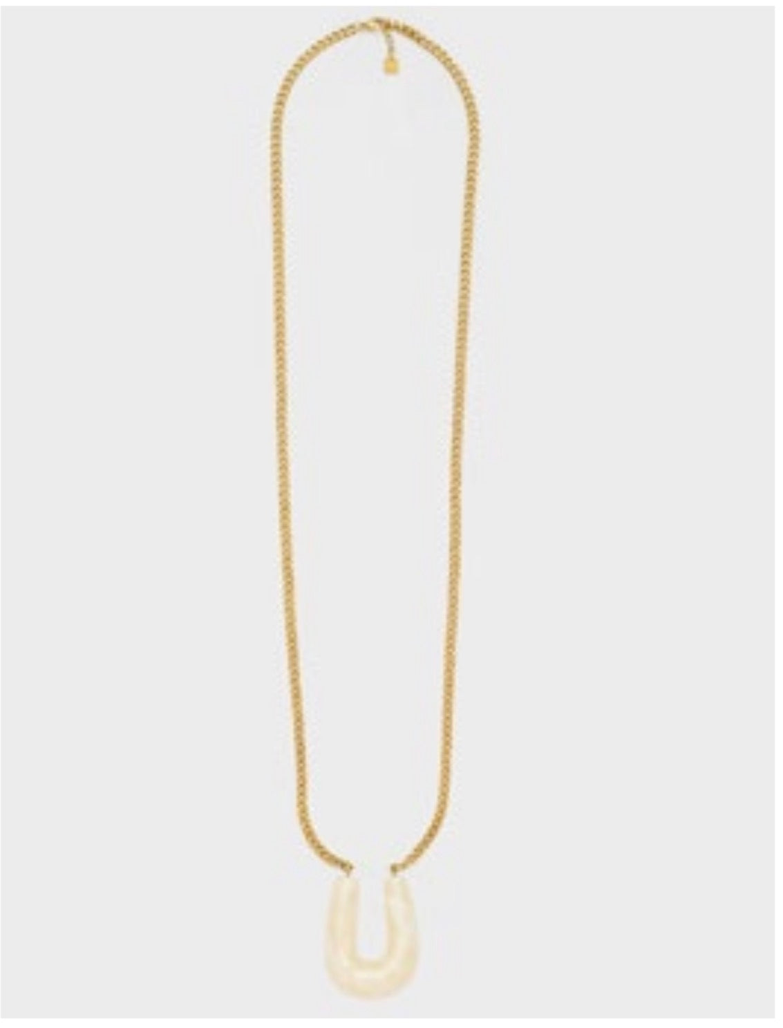 Collana Mia lunga marrone/bianco di Nali