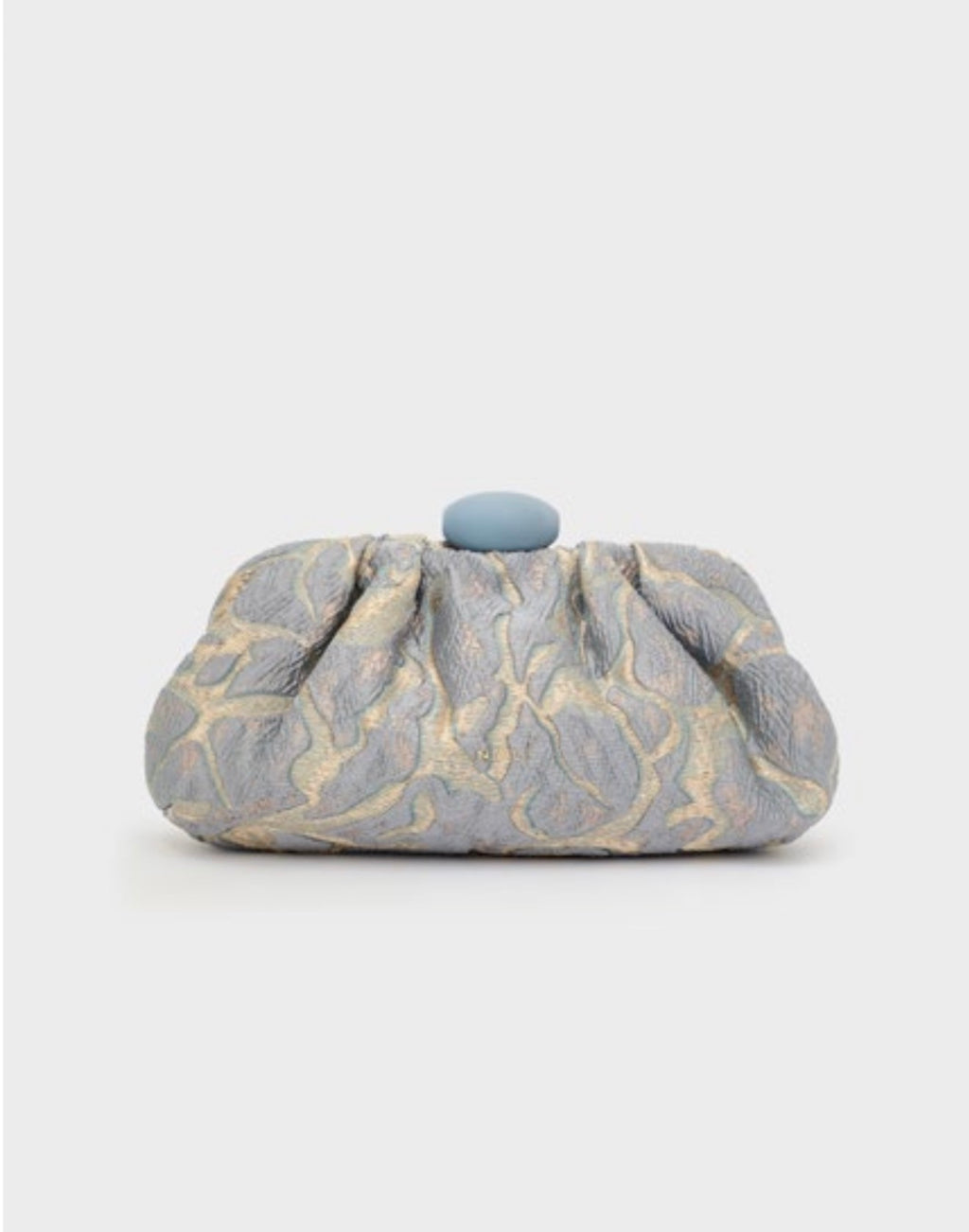 Pochette Isabella Blu/Bianco di Nali